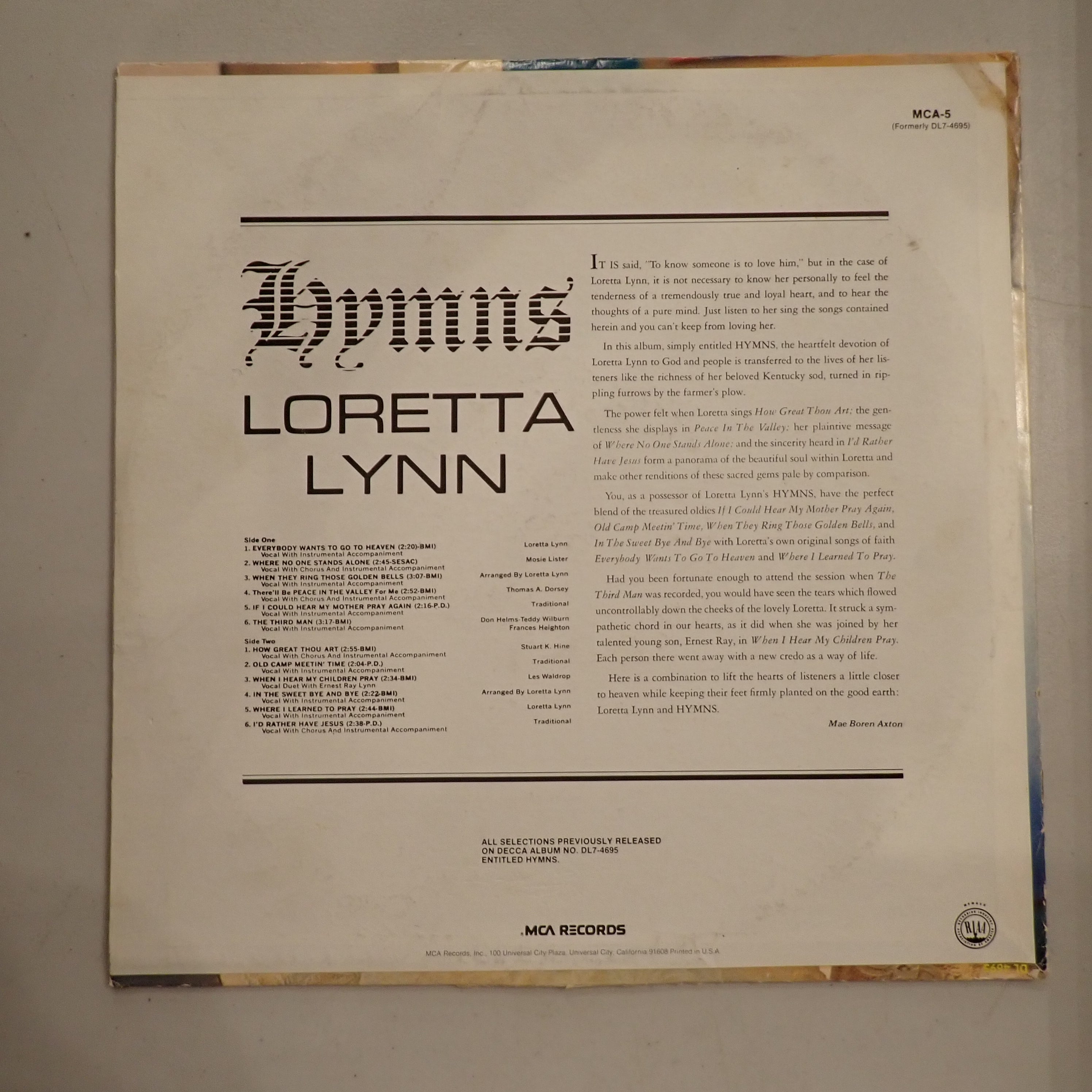 Loretta Lynn - Hymns