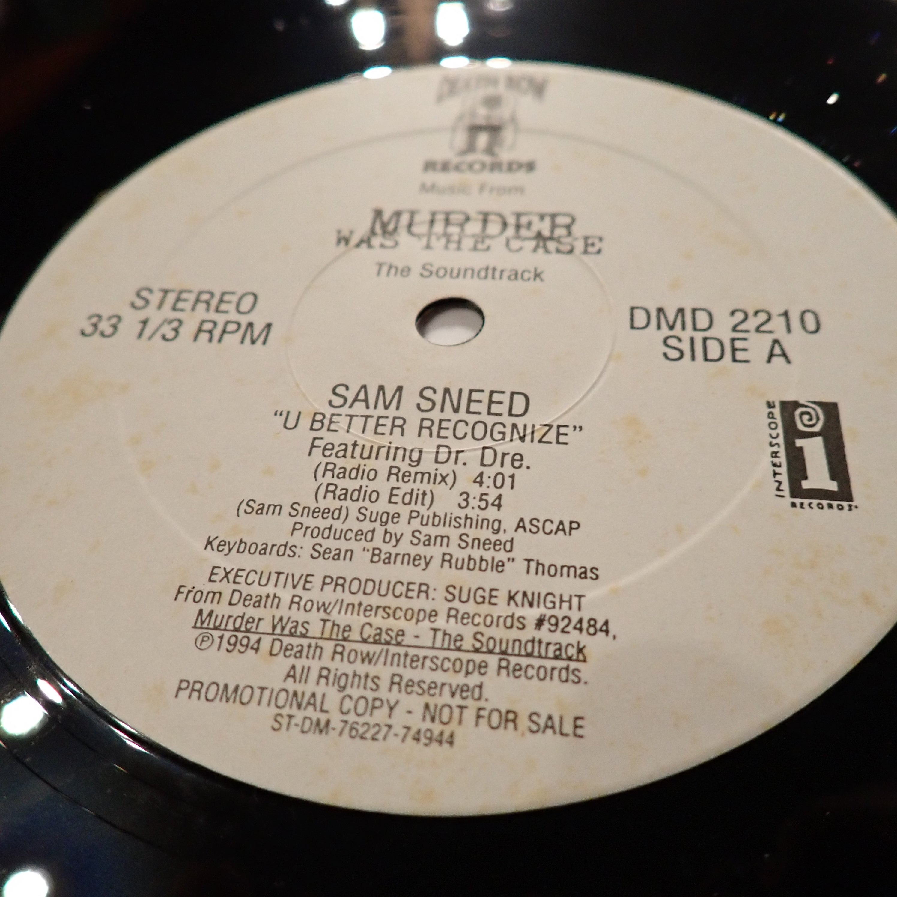 Murder was the Case Soundtrack
