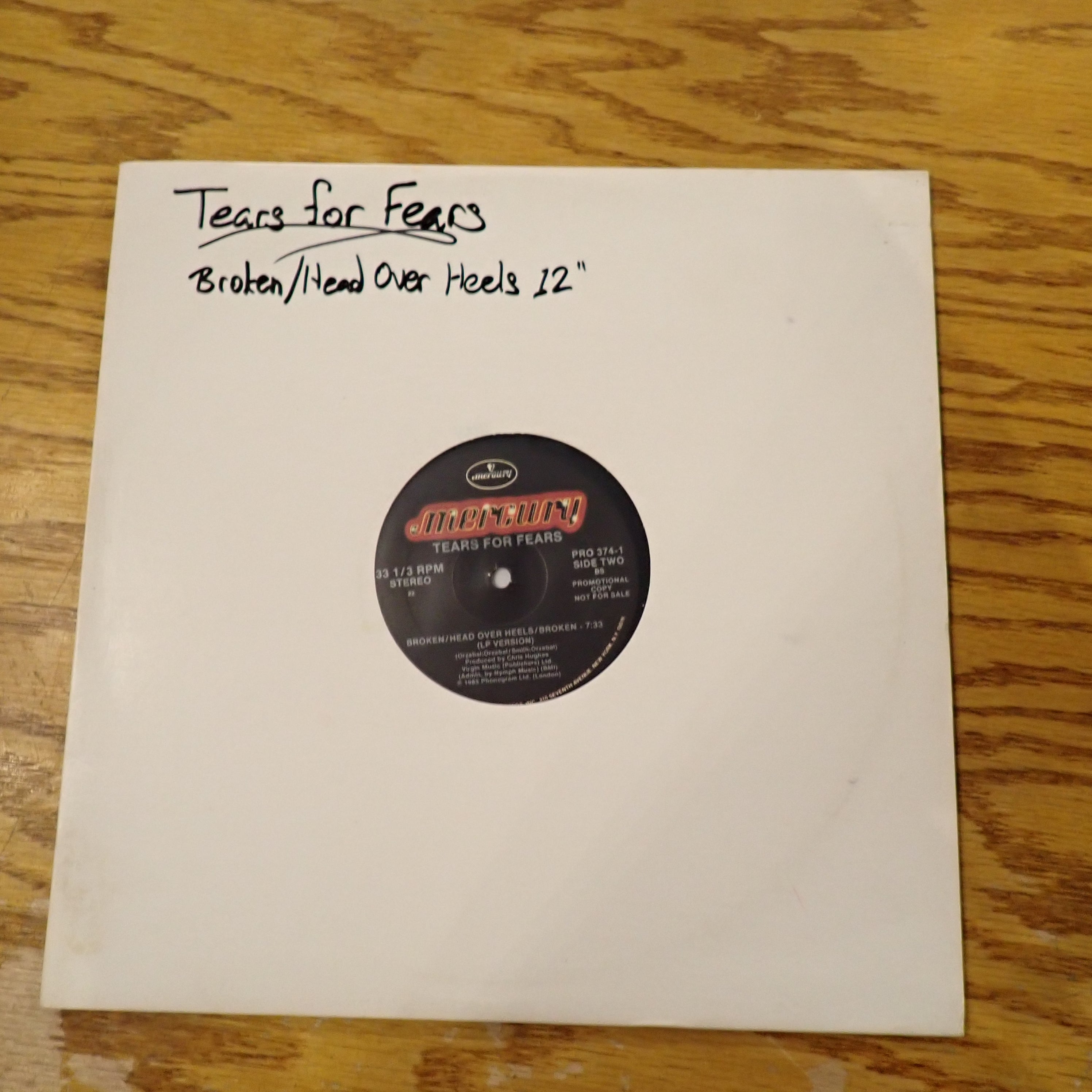 Tears for Fears - Head Over Heels/Broken
