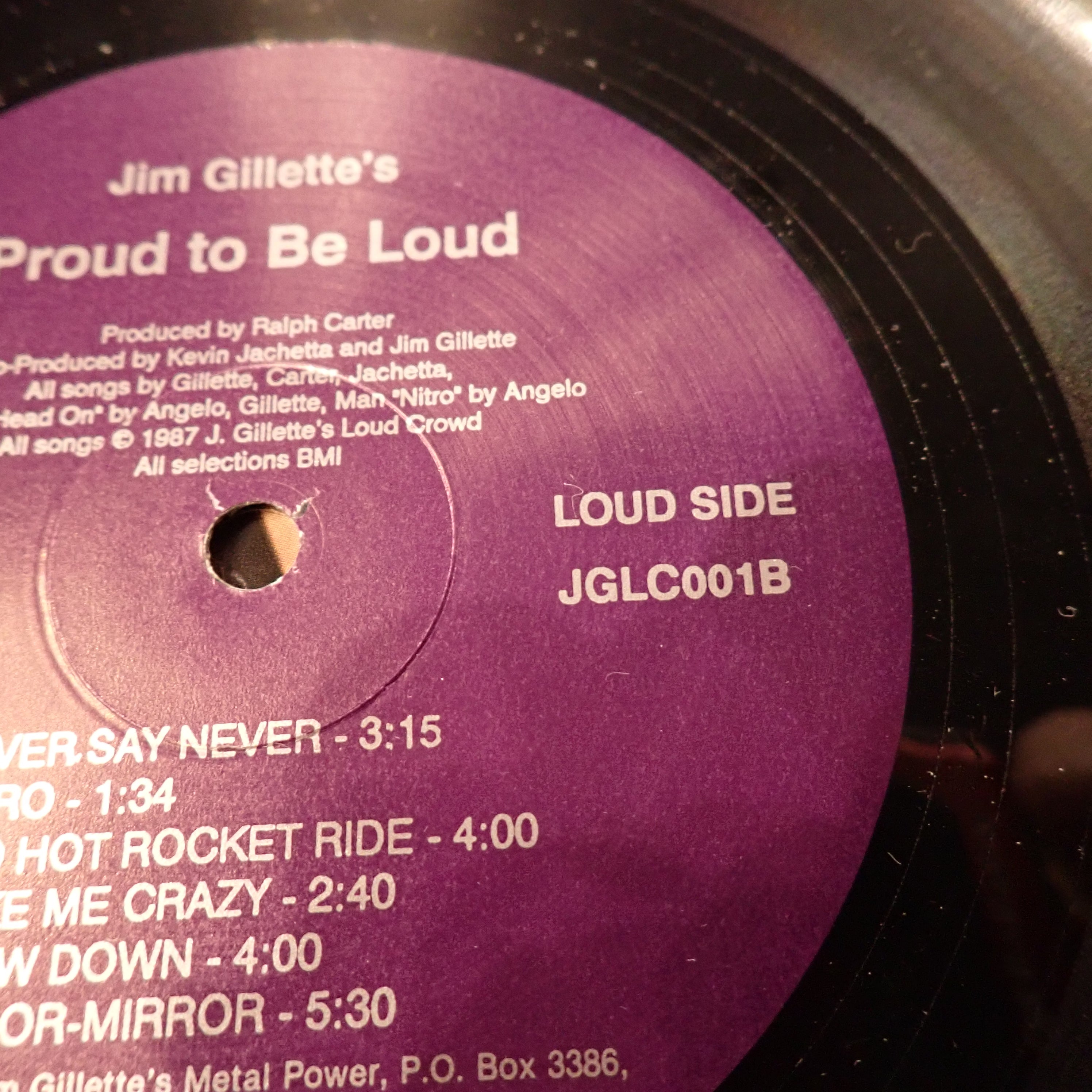 Jim Gillette - Proud to be Loud