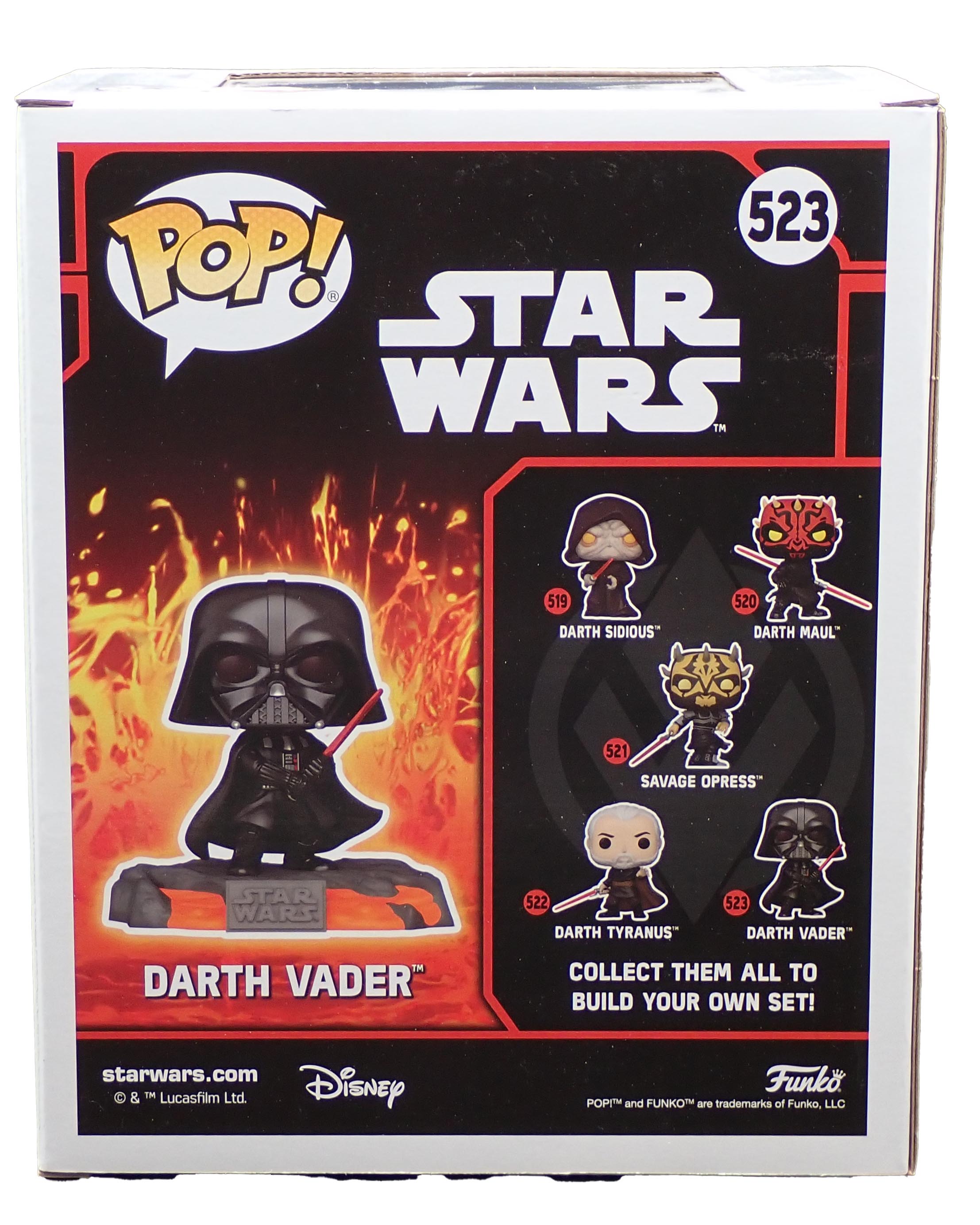 Darth Vader [Red Saber Series] - POP! #523