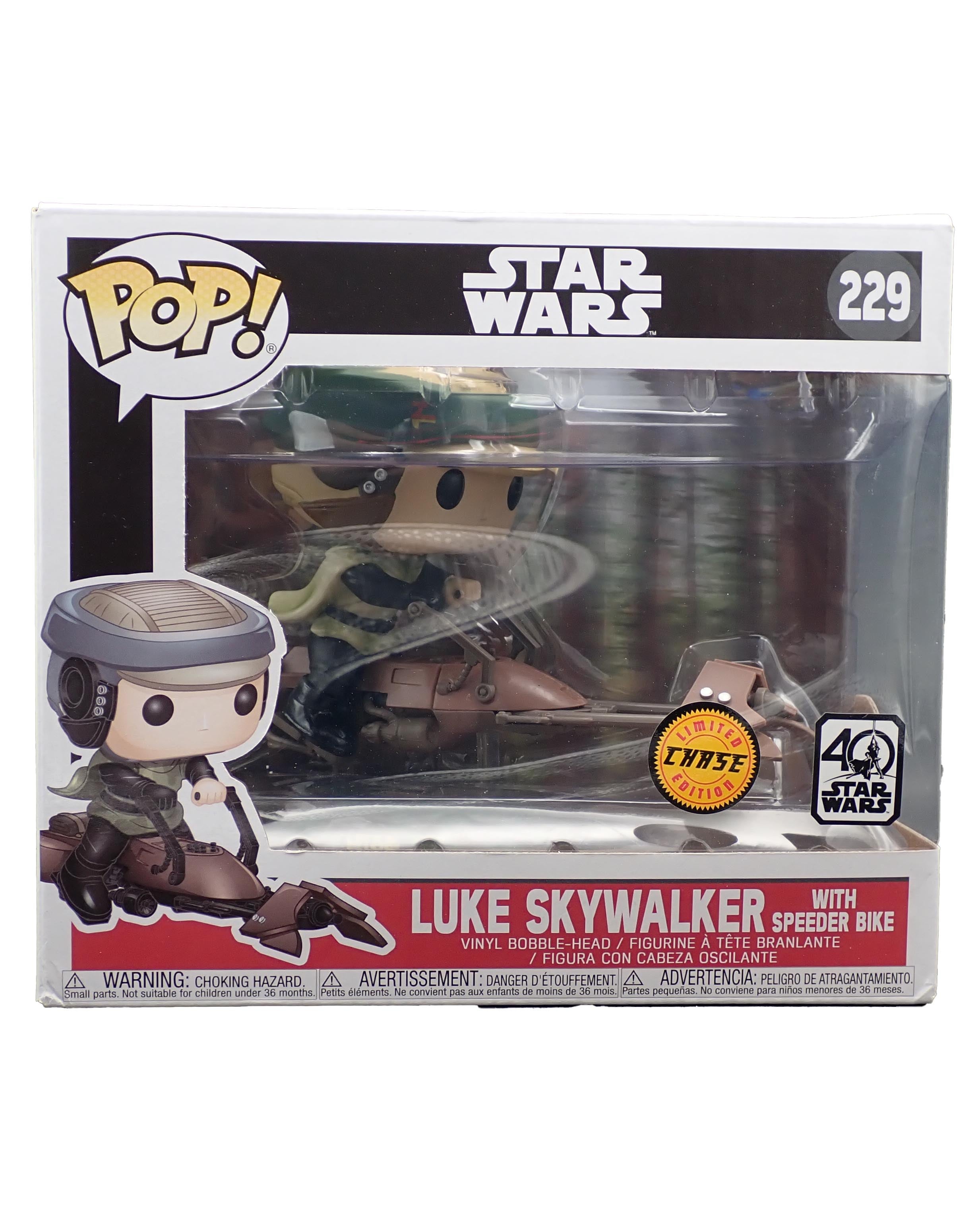 Luke Skywalker with Speeder Bike - POP! #229