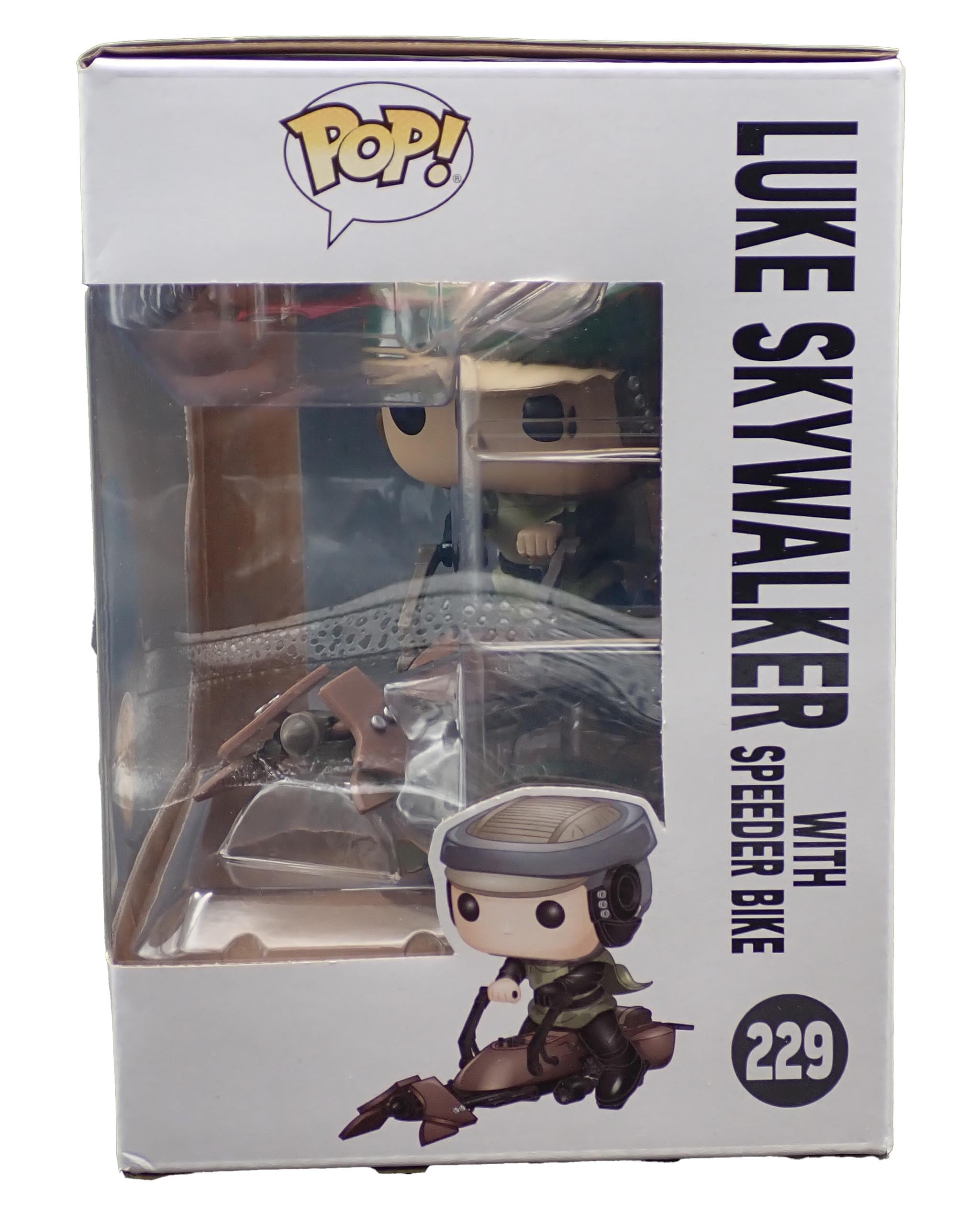 Luke Skywalker with Speeder Bike - POP! #229