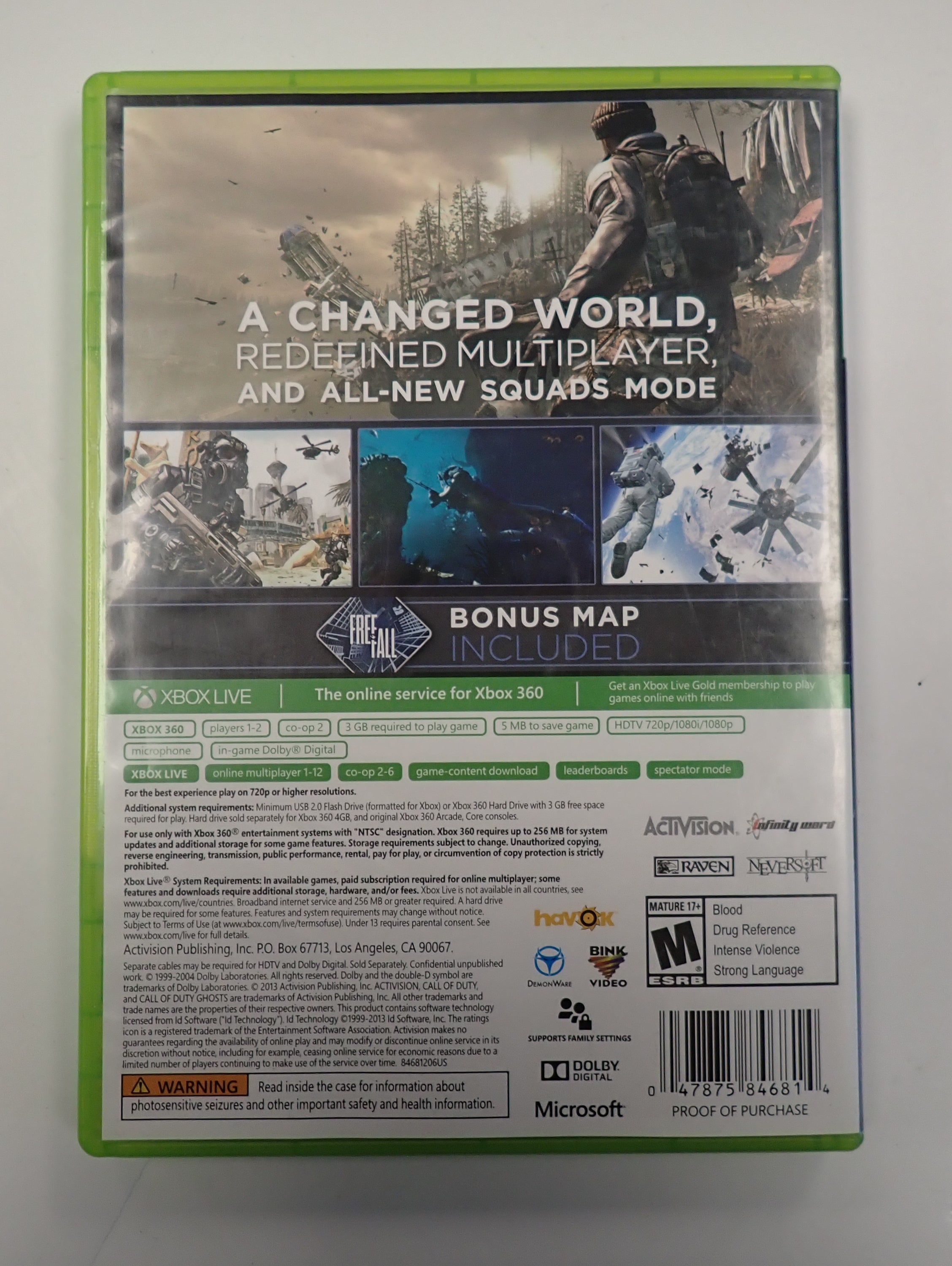 Call of Duty: Ghosts- Xbox 360