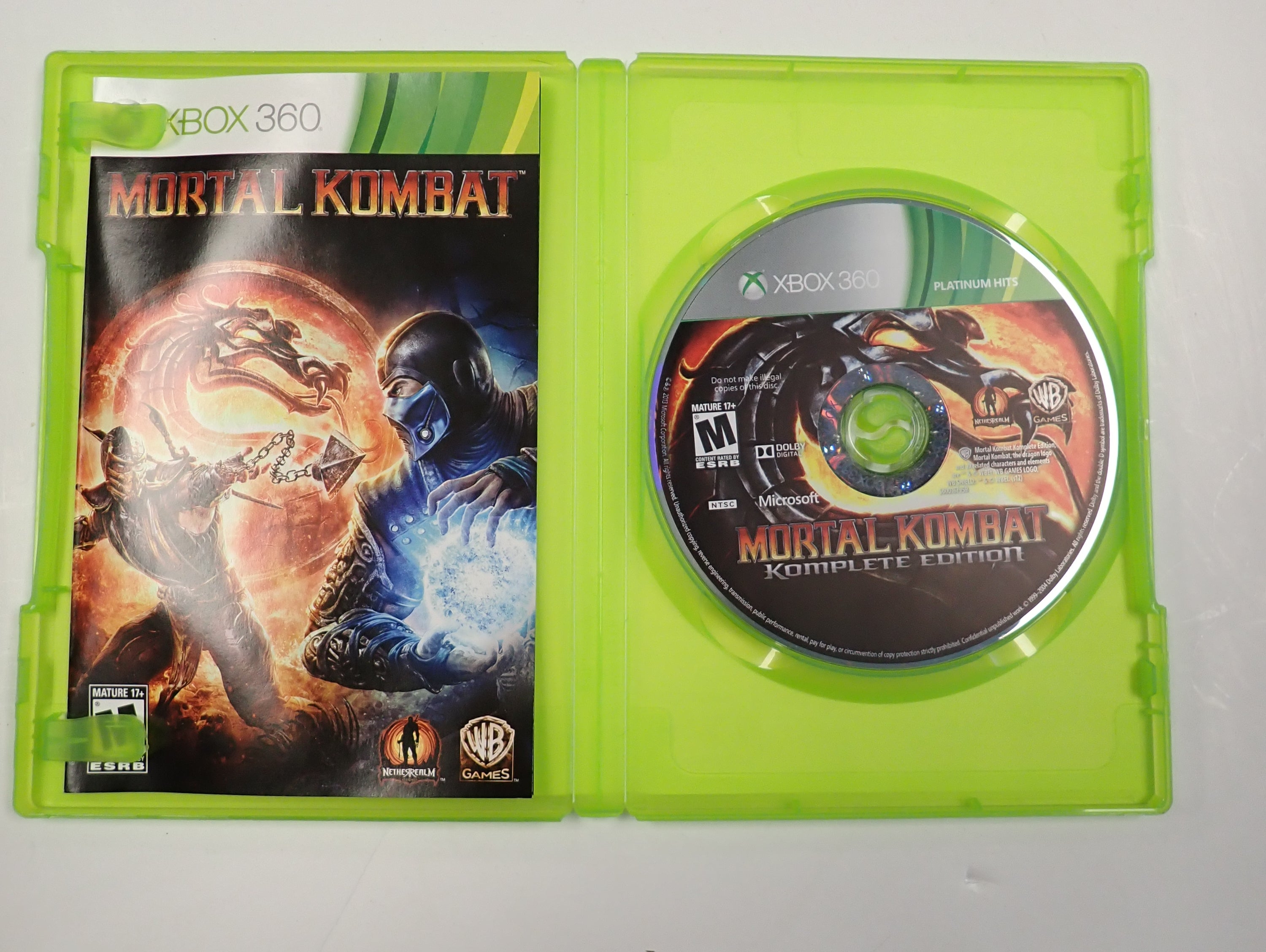 Mortal Kombat: Komplete Edition- Xbox 360