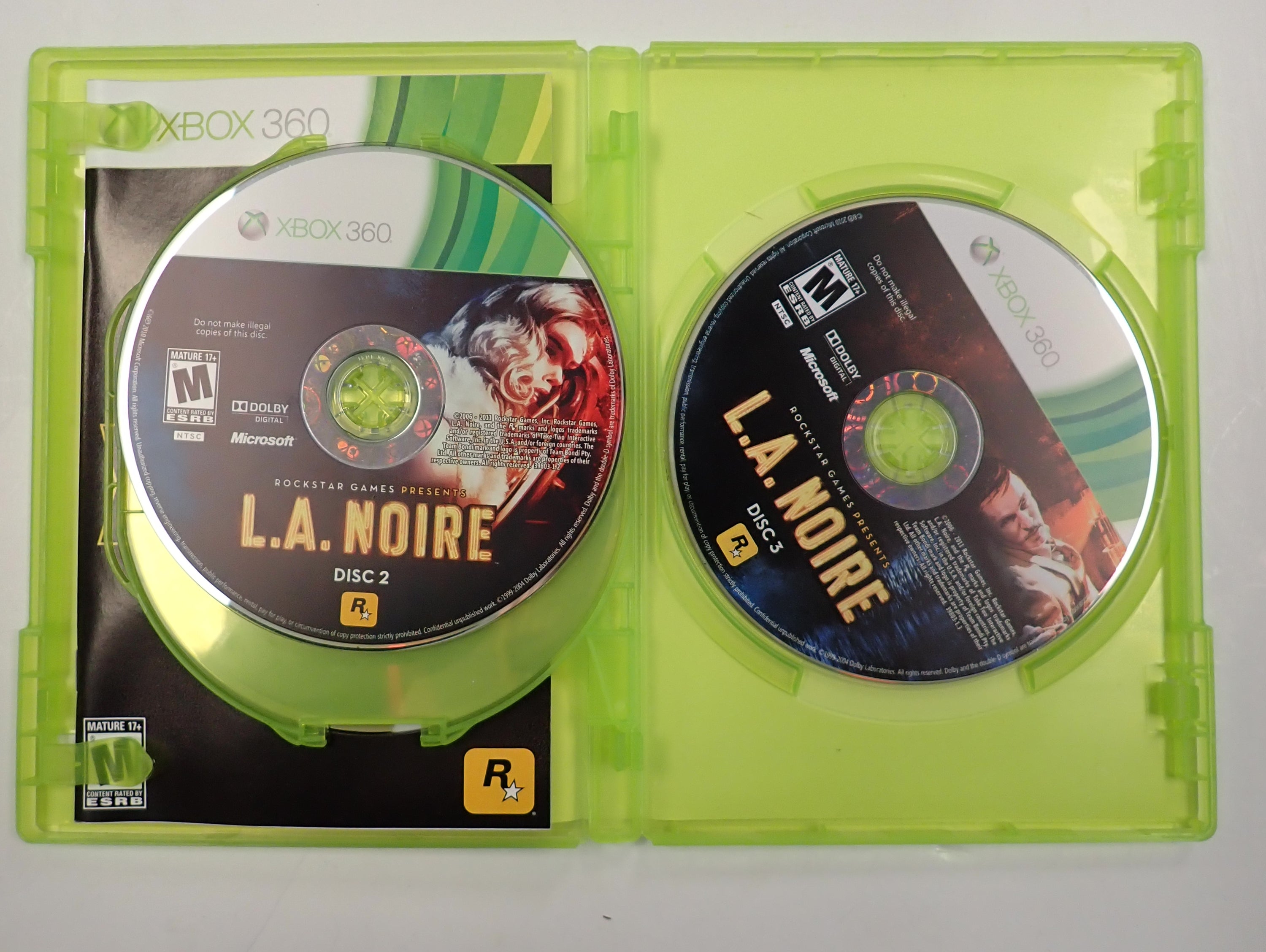 L.A. Noire- Xbox 360