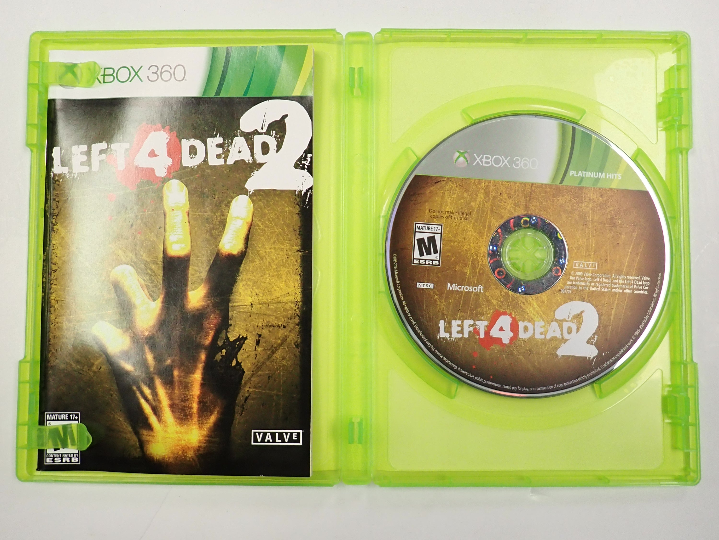 Left 4 Dead 2: Platinum Hits- Xbox 360