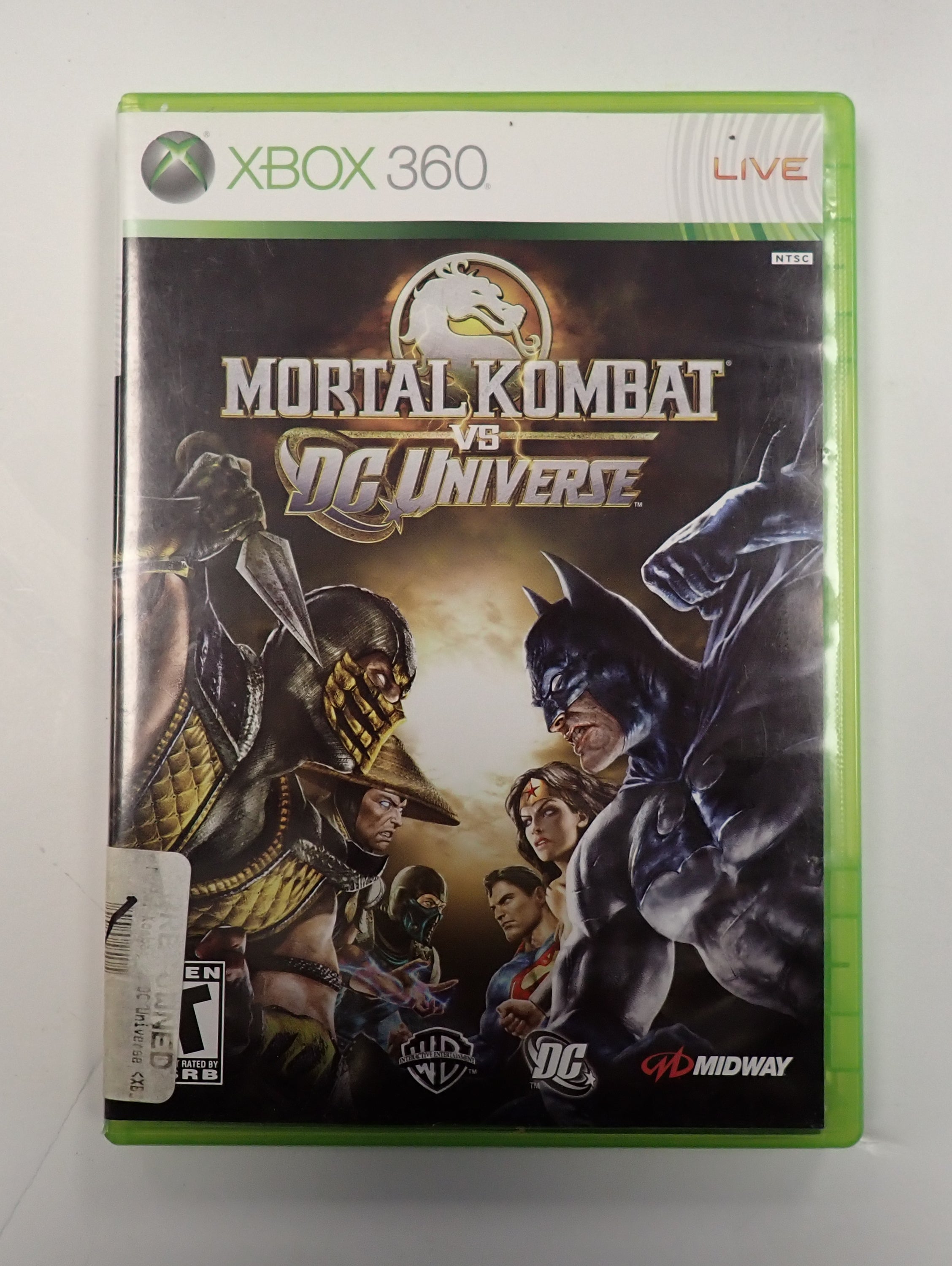 Mortal Kombat vs DC Universe- Xbox 360