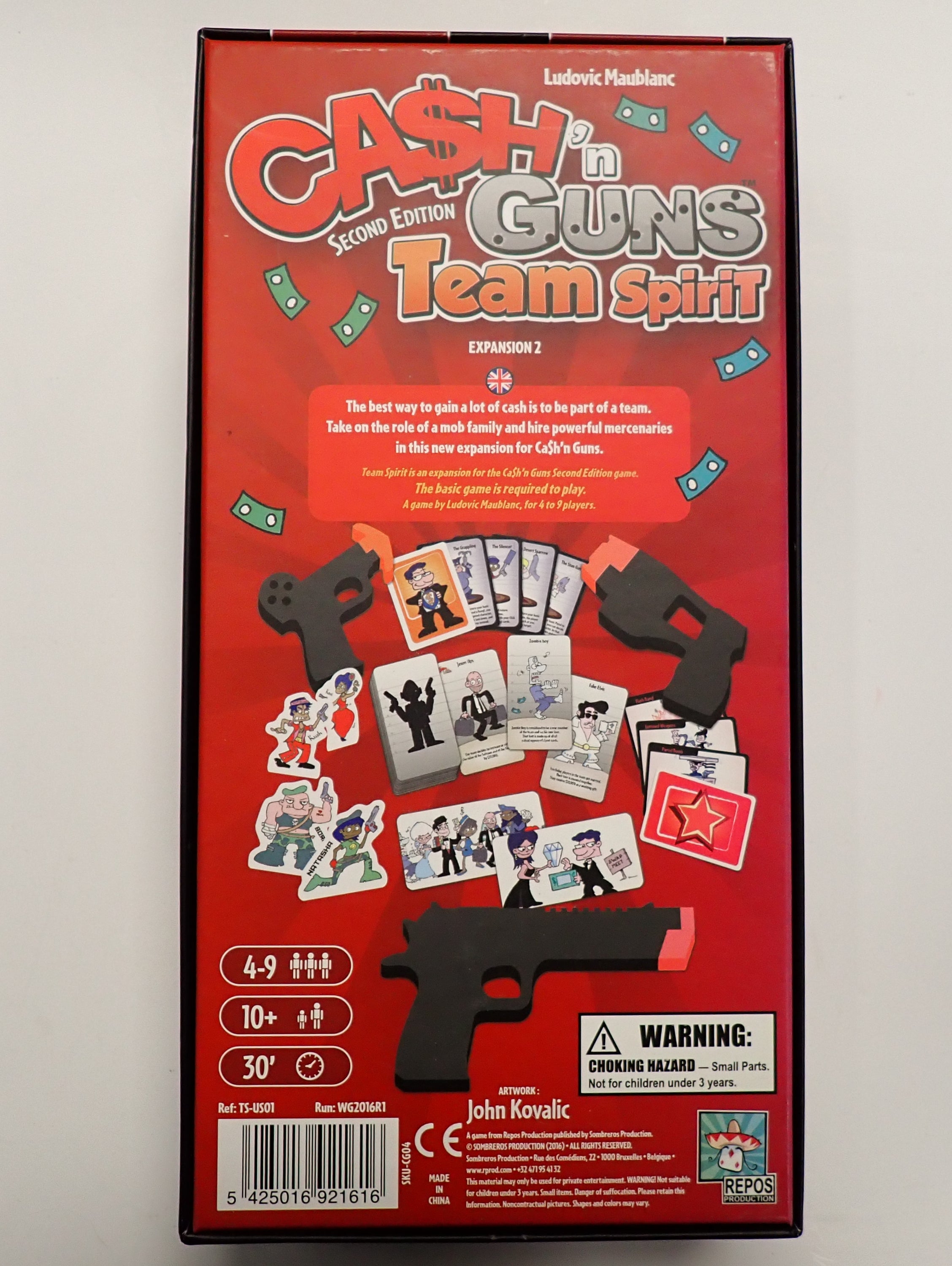Ca$h 'n Guns: Team Spirit [2nd edition] (USED)