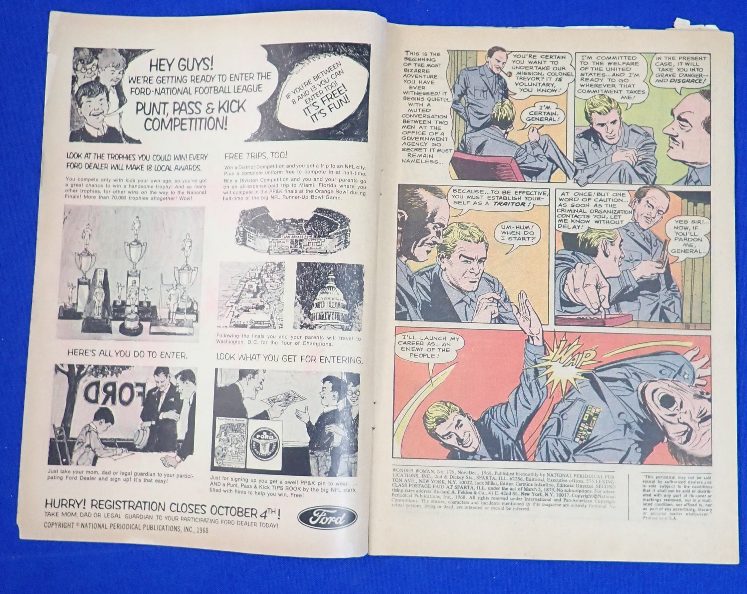 Wonder Woman #179 (1968) - VG (4.0)