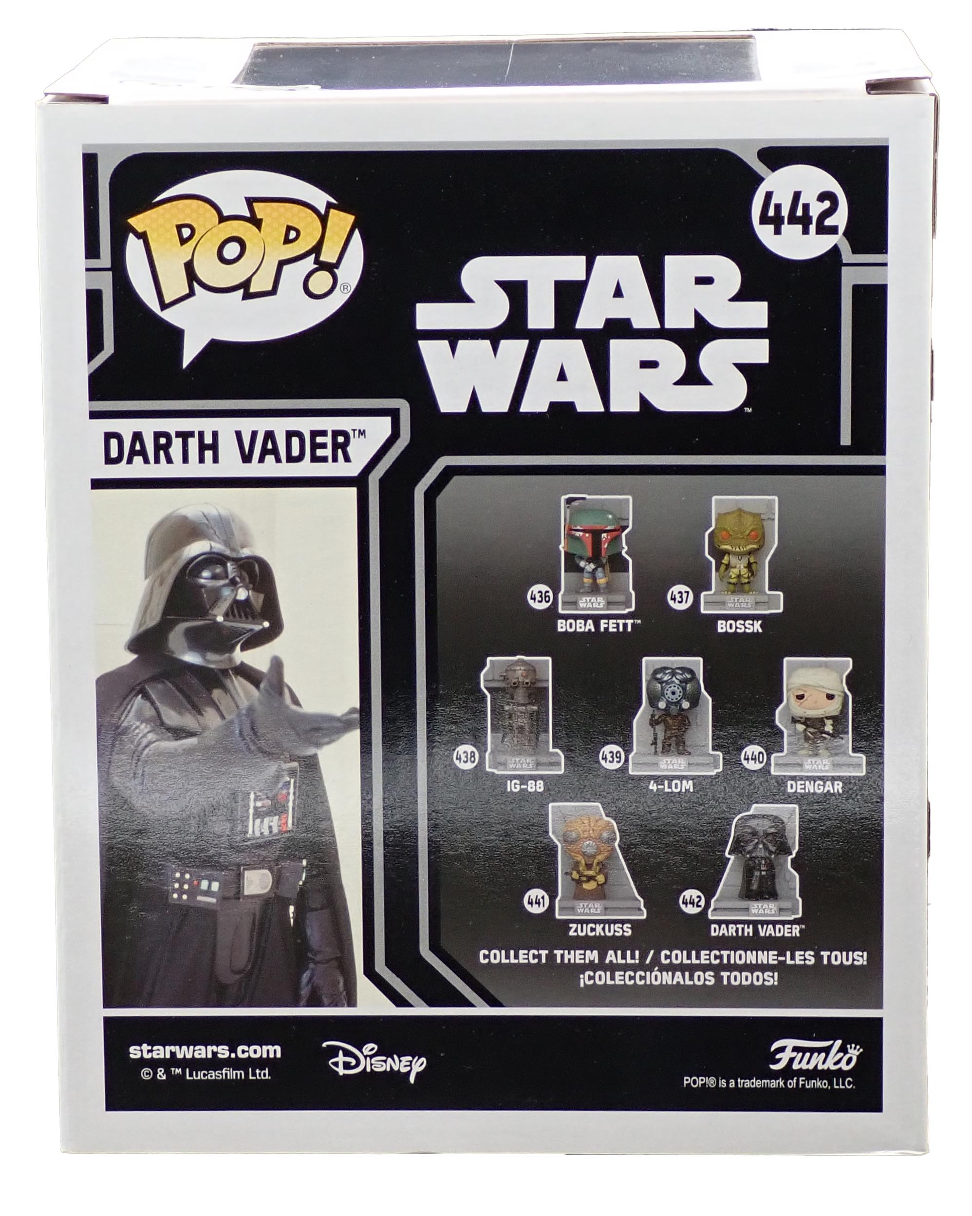Bounty Hunters Collection: Darth Vader - POP! #442