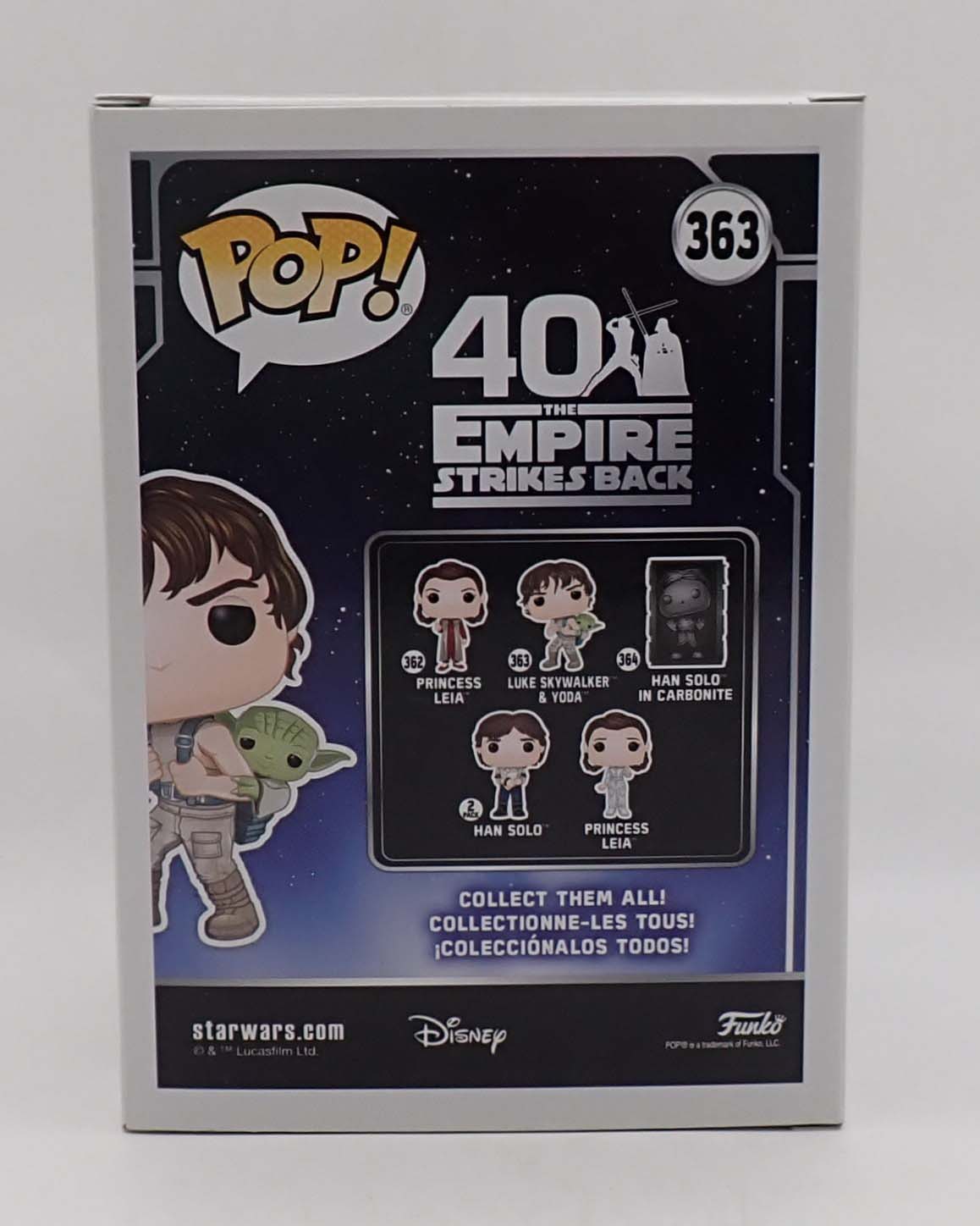 Luke Skywalker & Yoda - POP! #363