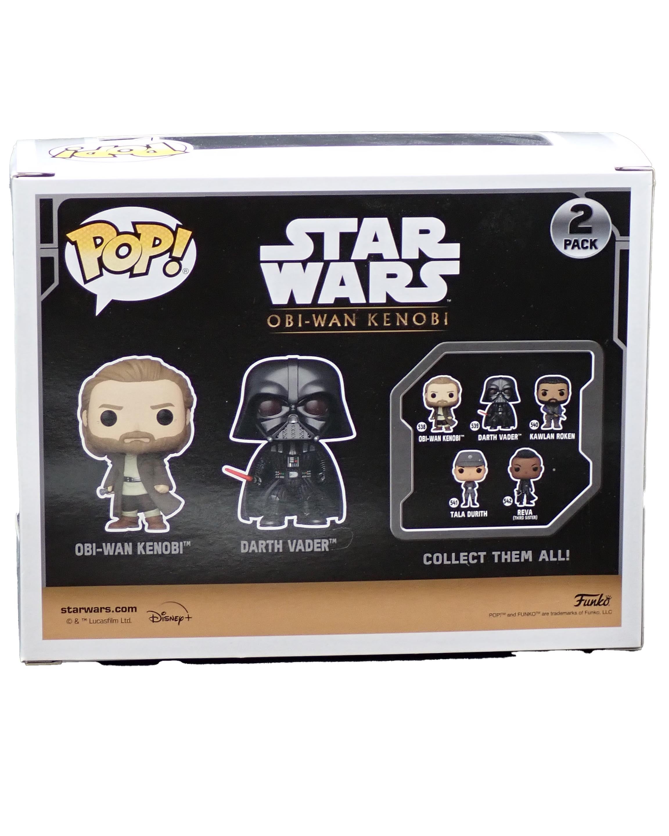 Obi-Wan Kenobi & Darth Vader - POP! 2 Pack