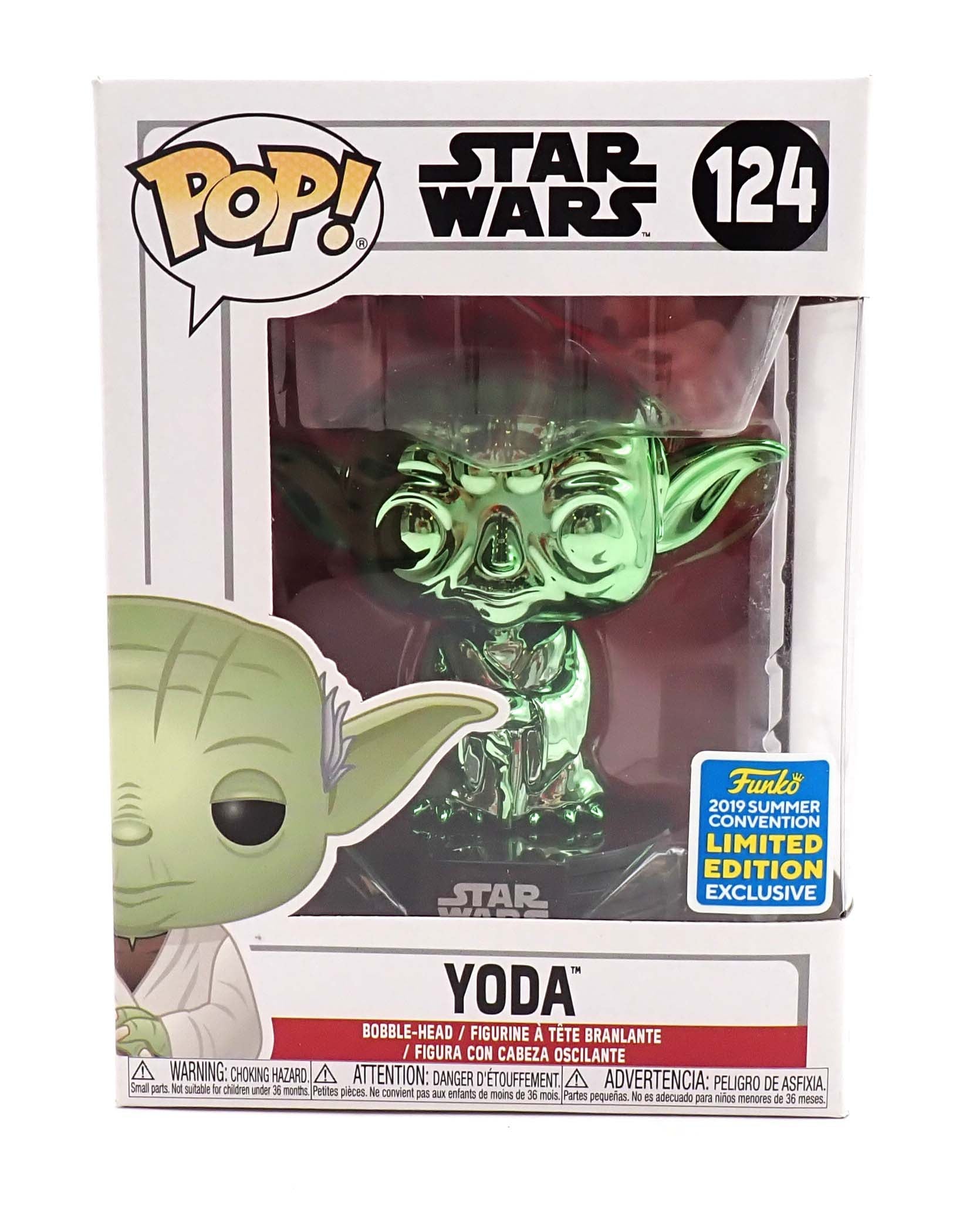 Yoda (Green Chrome) - POP! #124