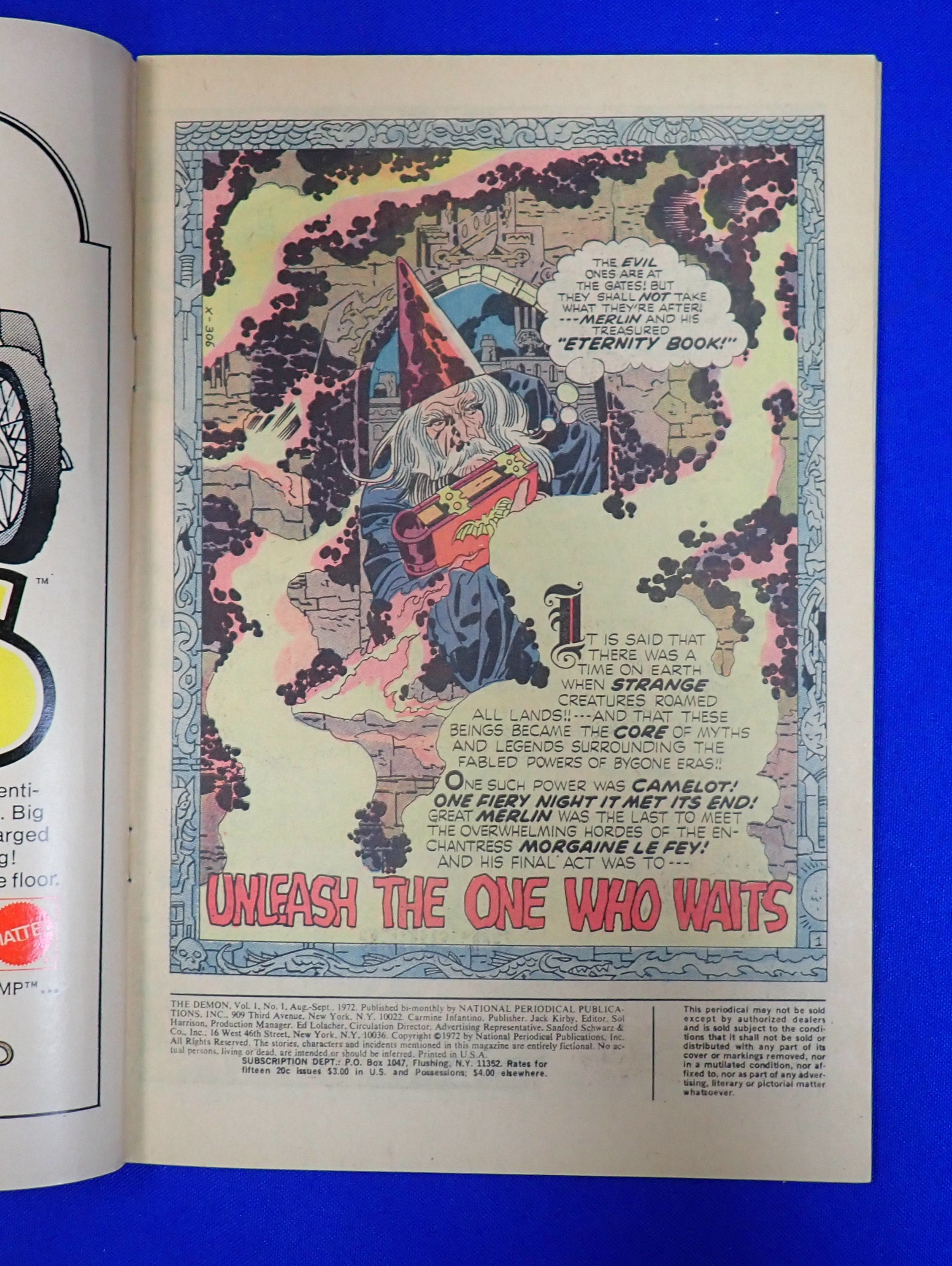 Demon #1 (1972) - FN (6.0)