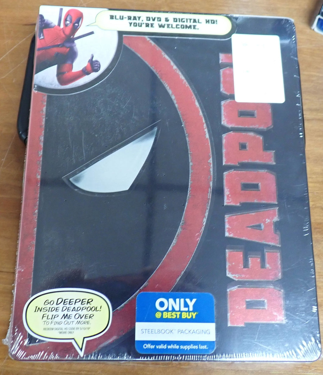 Deadpool (2016) Steelbook - Blu-ray