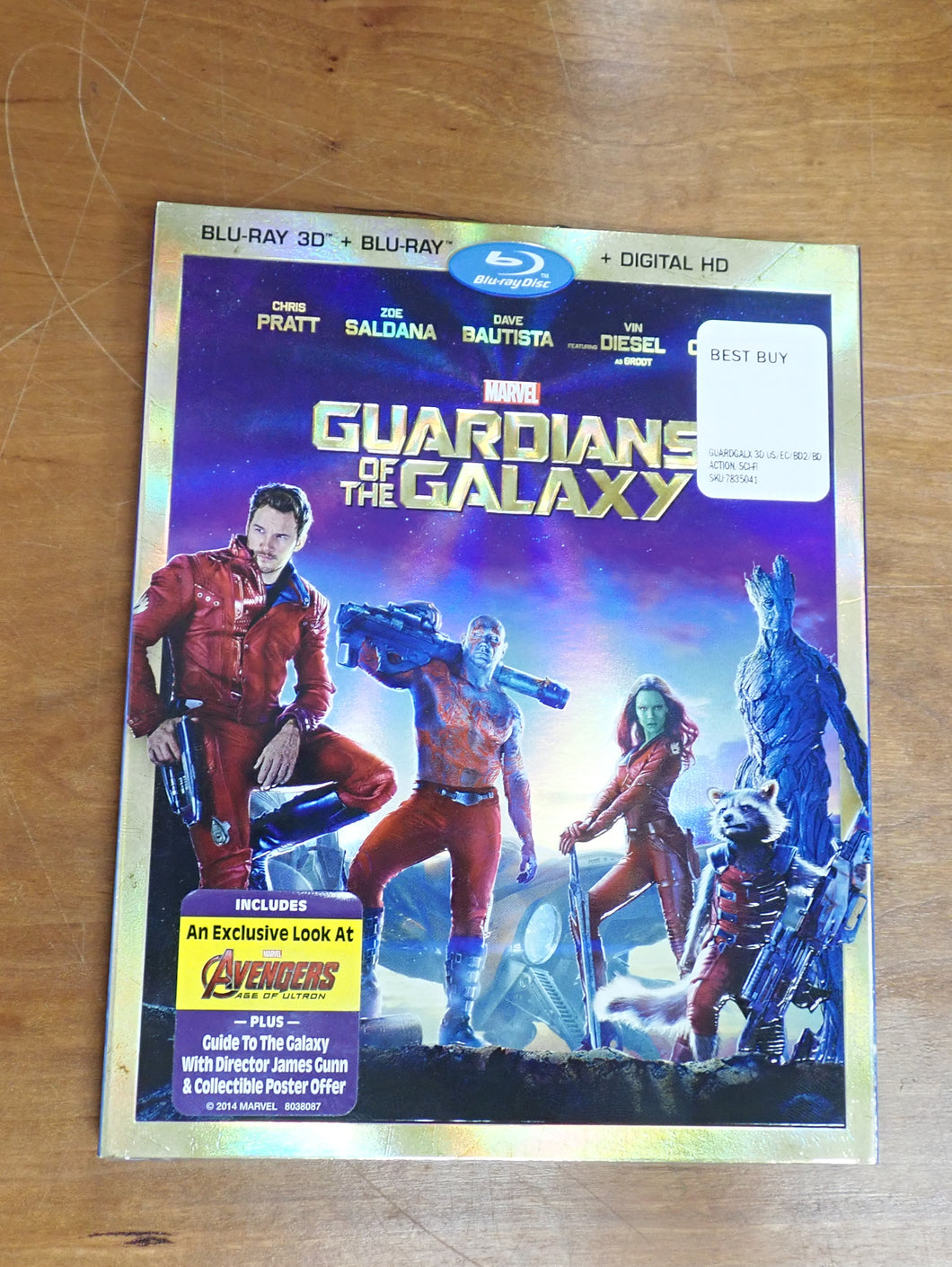 Guardians of the Galaxy 3D - Blu-ray