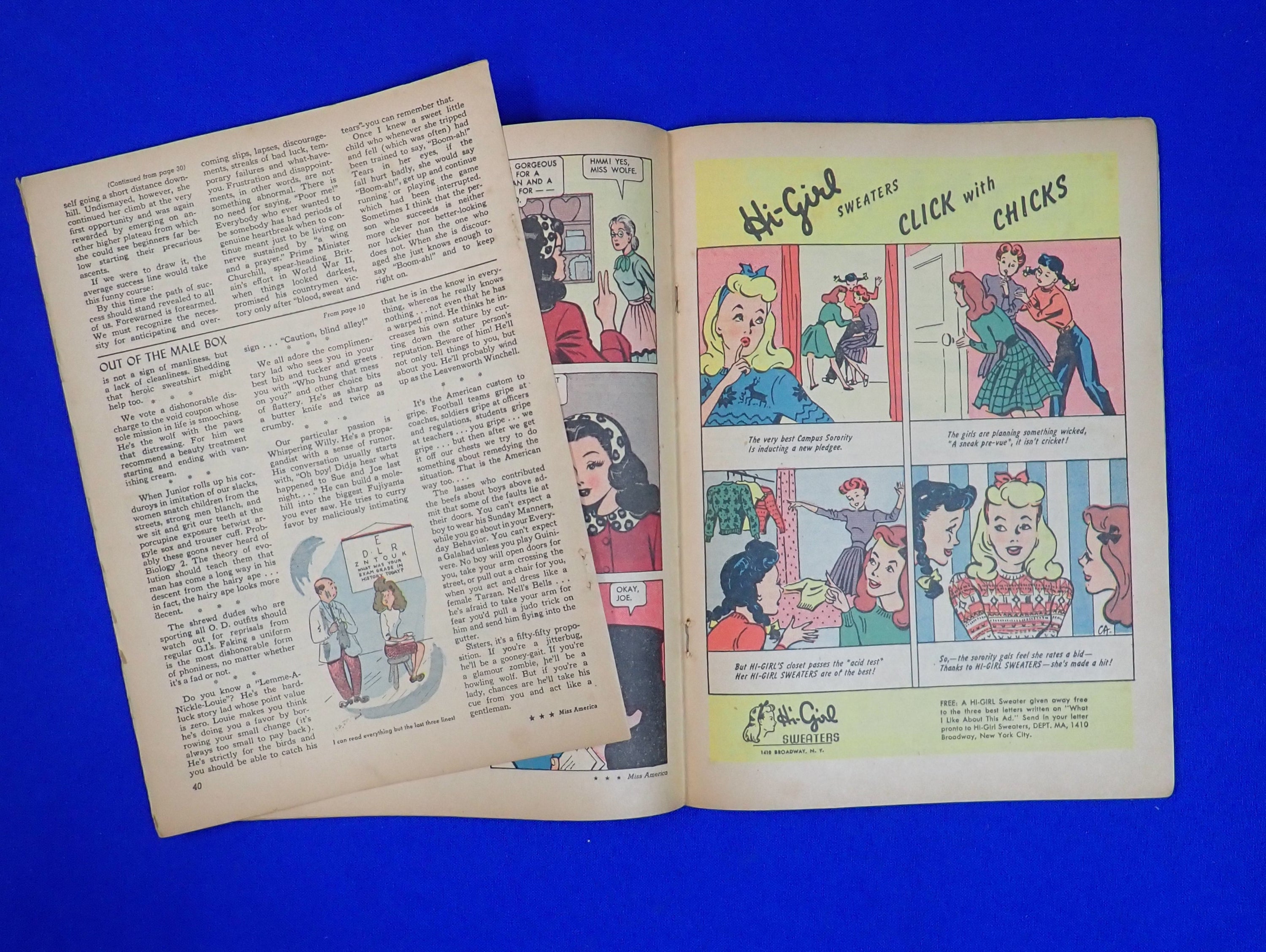 Miss America Vol 3 #5 (1946) - GD+ (2.5)