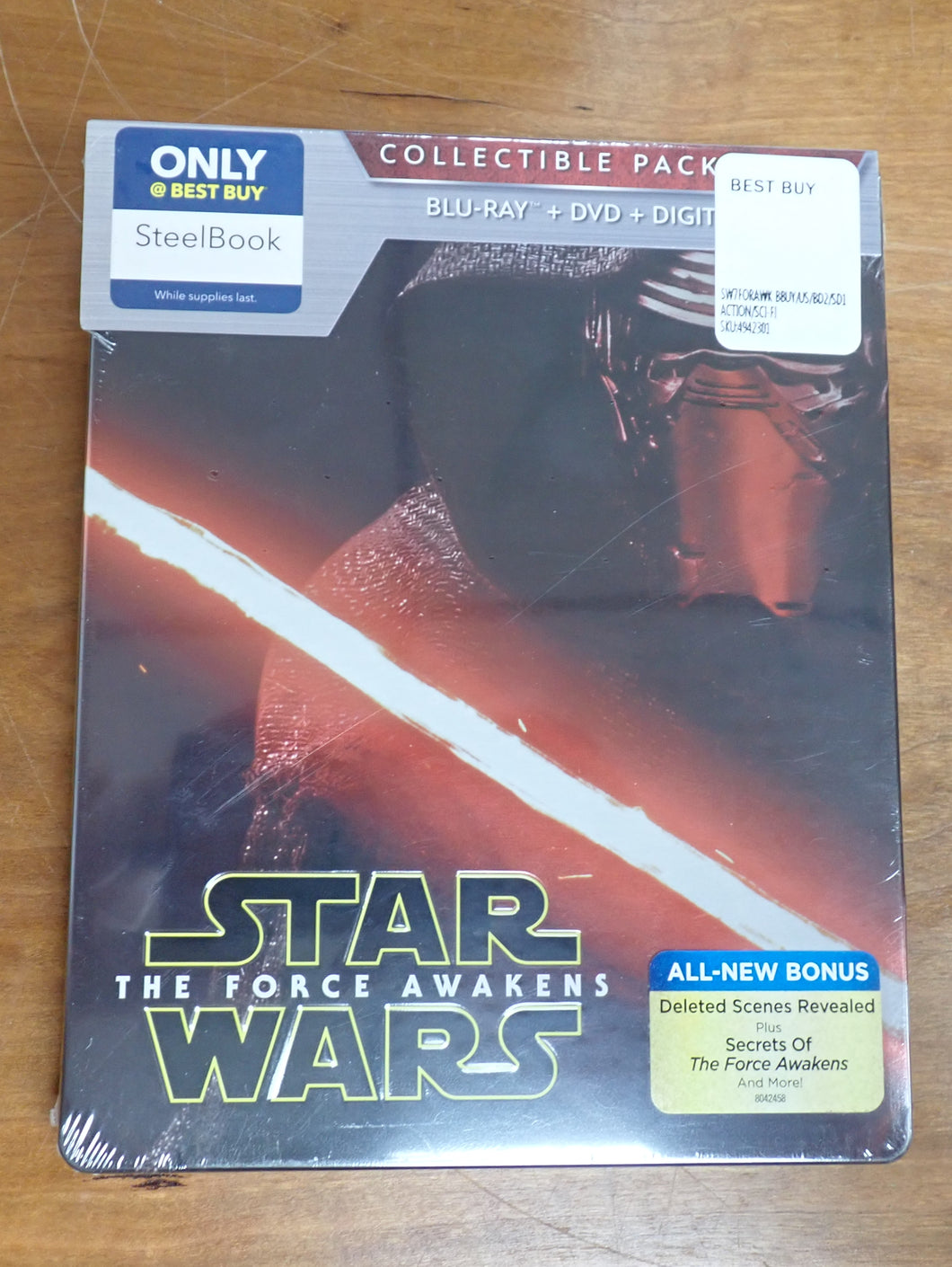 Star Wars: The Force Awakens Steelbook - Blu-ray