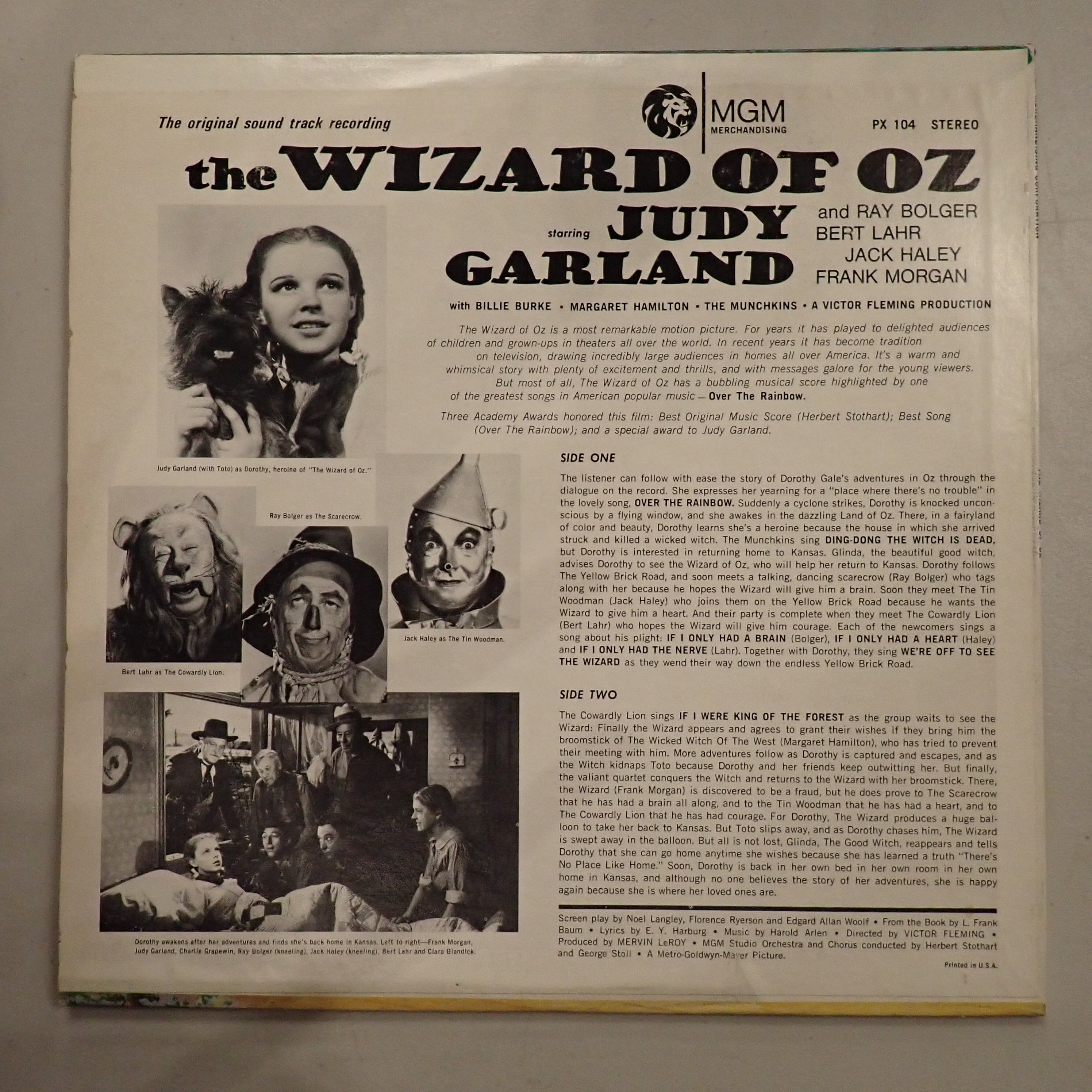 The Wizard Of Oz (The Original Sound Track Recording)