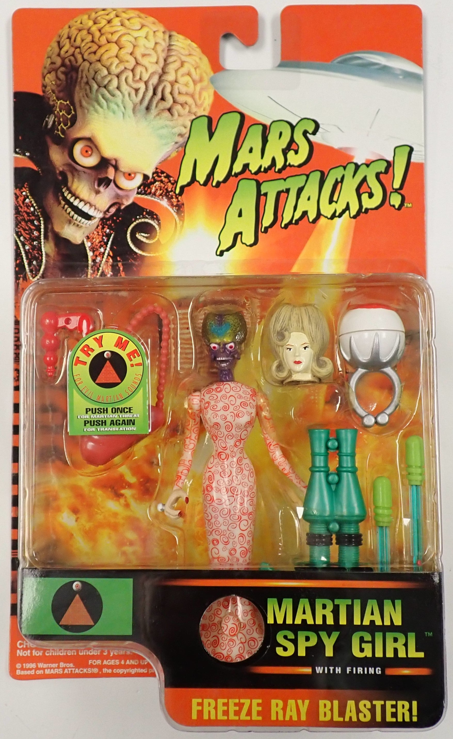 Mars Attacks Martian Spy Girl Trendmasters