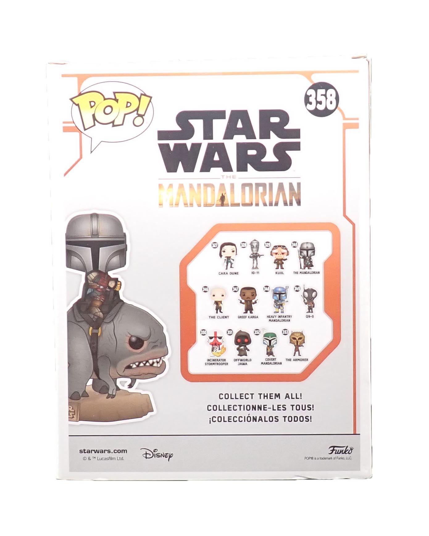 The Mandalorian on Blurrg - POP! #358
