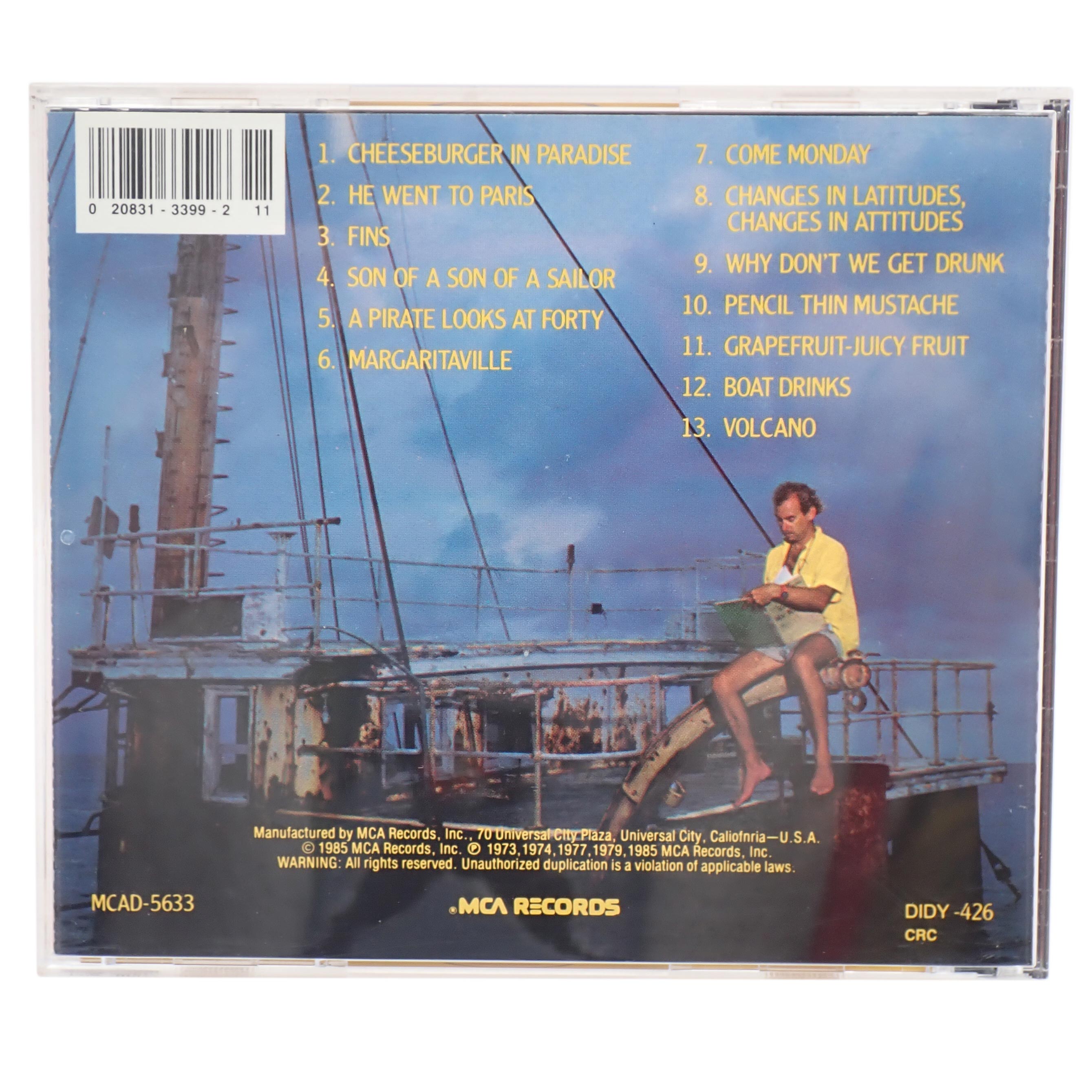 Jimmy Buffett - Songs You Know By Heart - CD