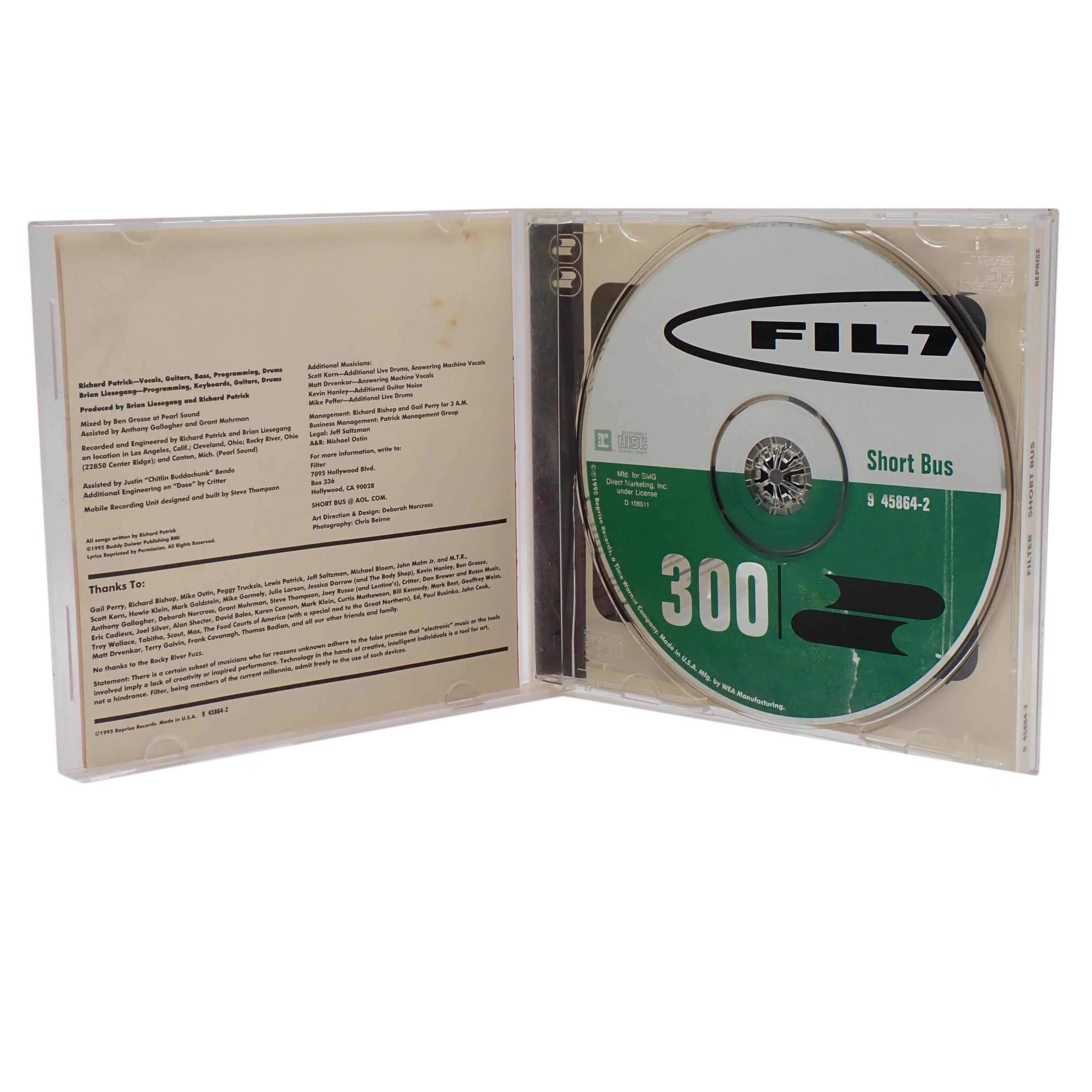 Filter - Short Bus - CD