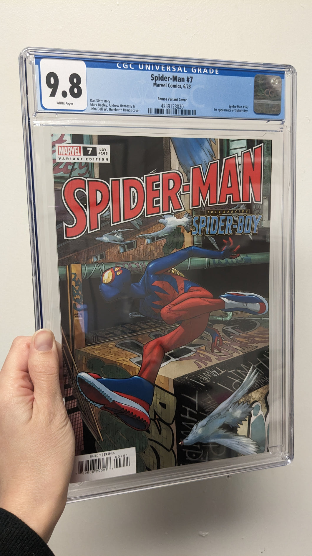 Spider-Man #7 Ramos Variant CGC 9.8 - In Hand! – Infinity Flux