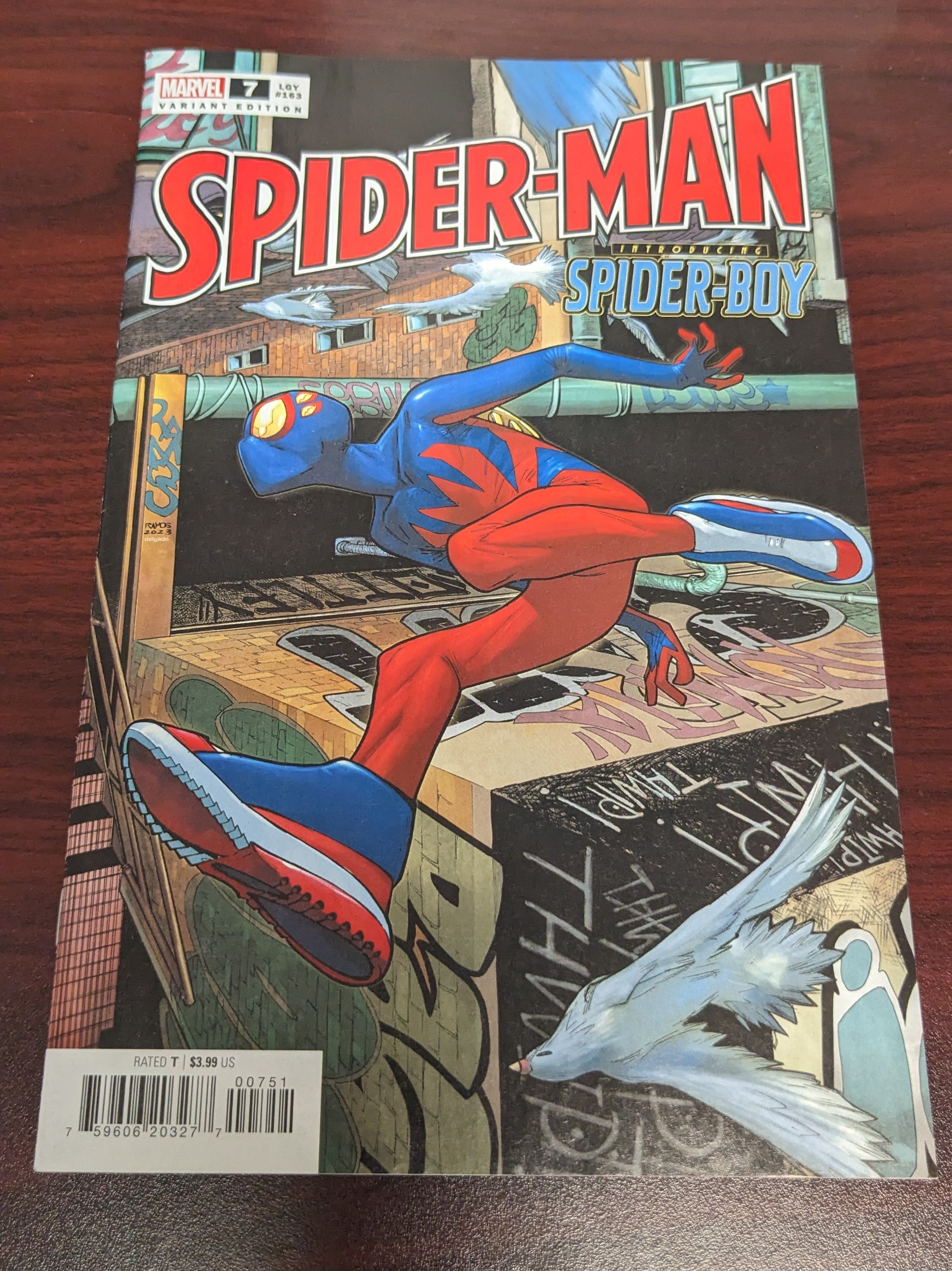 Spider-Man #7 Ramos Spoiler Variant