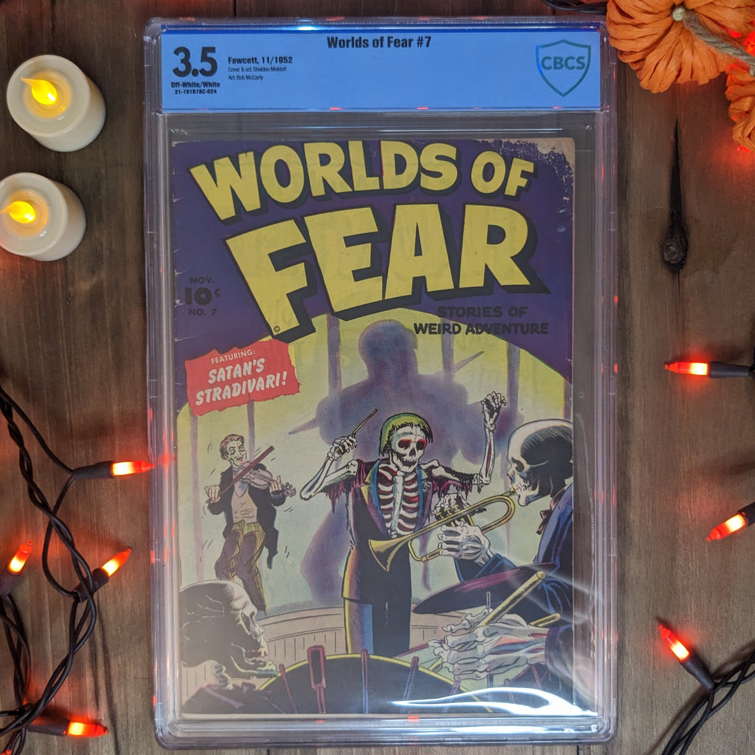 Worlds of Fear #7 (1952) | CBCS Graded 3.5