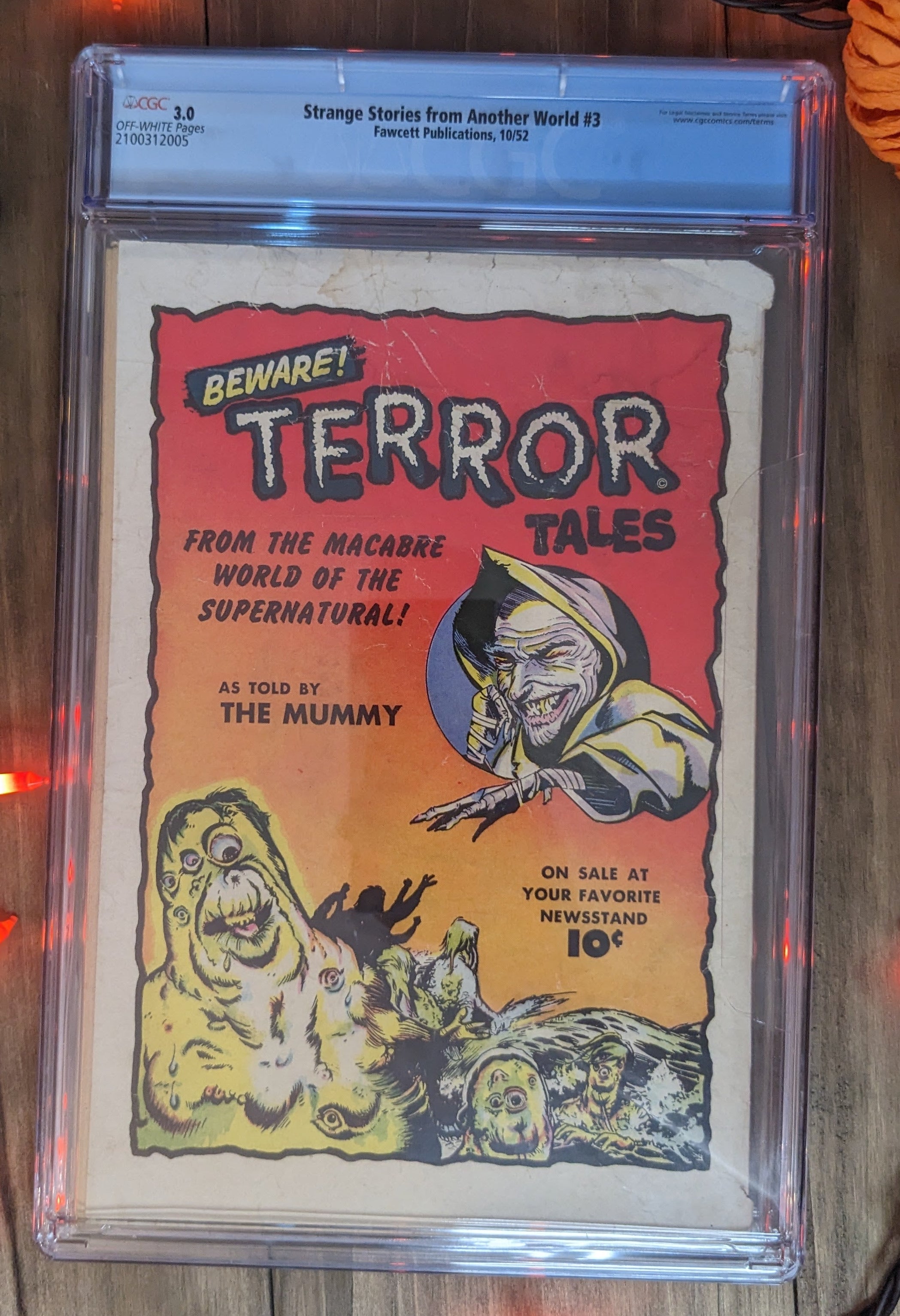 Strange Stories from Another World #3 (1952) | CGC Graded 3.0