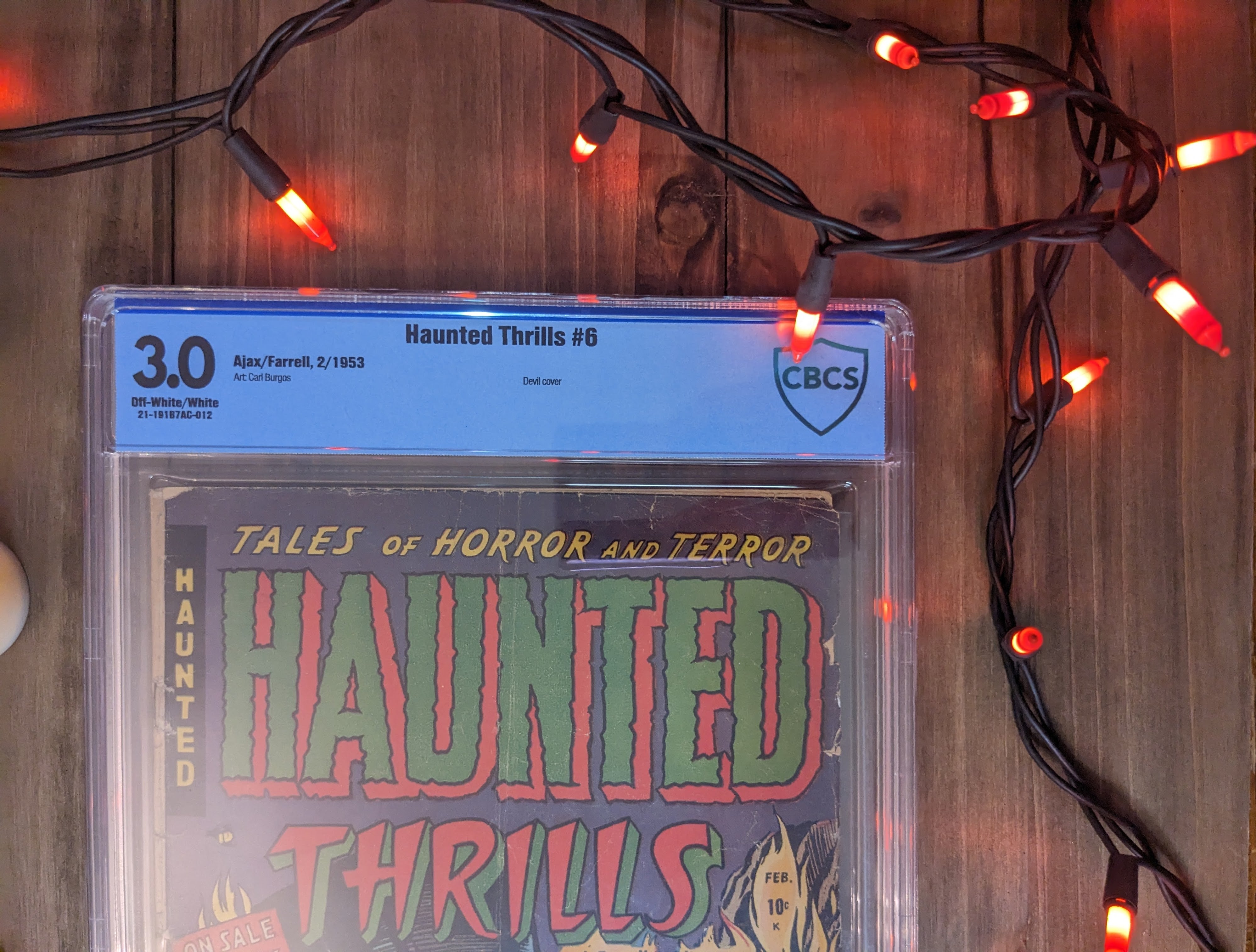 Haunted Thrills #6 (1953) | CBCS Graded 3.0