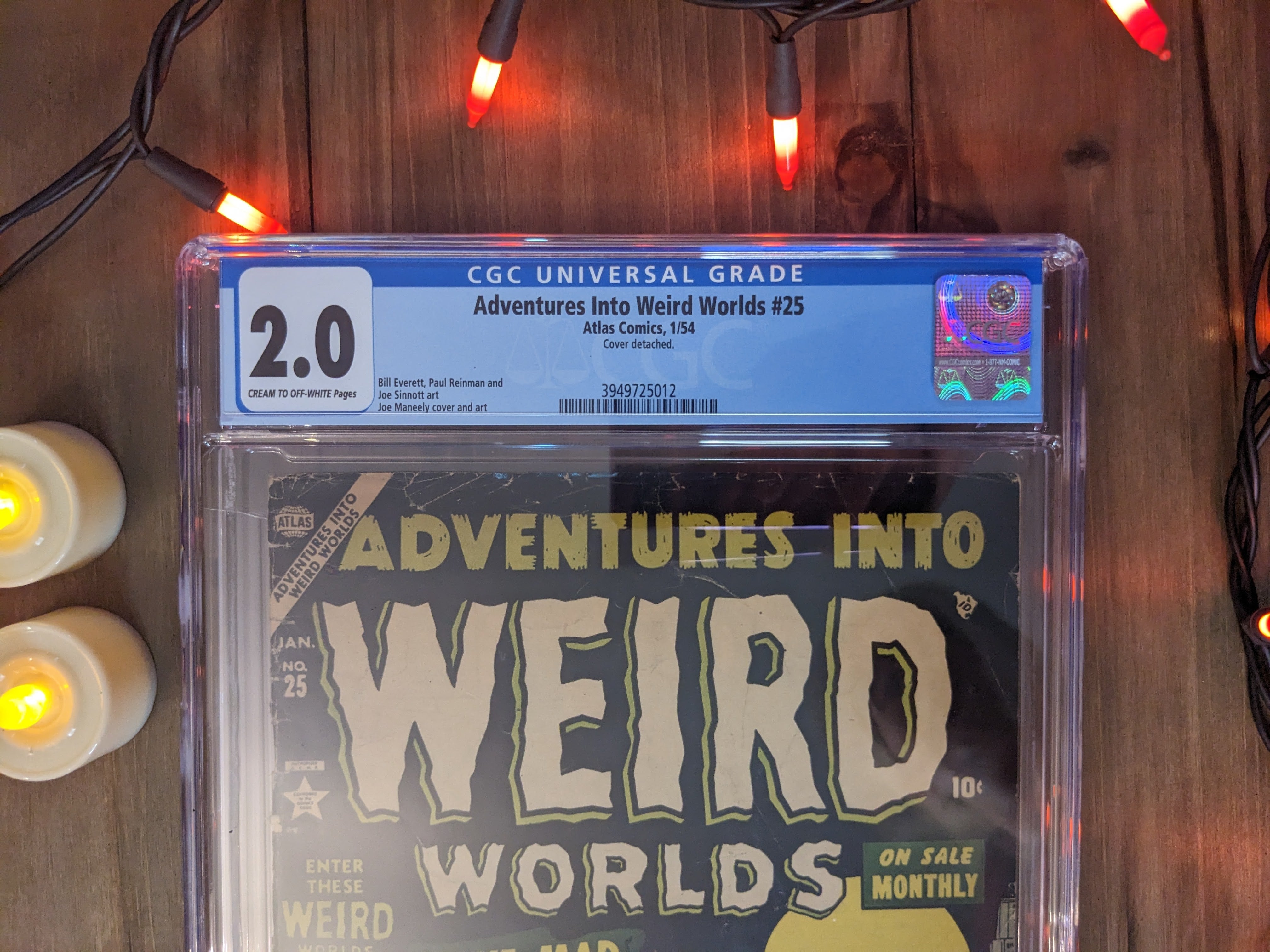 Adventures into Weird Worlds #25 (1954) | CGC Graded 2.0