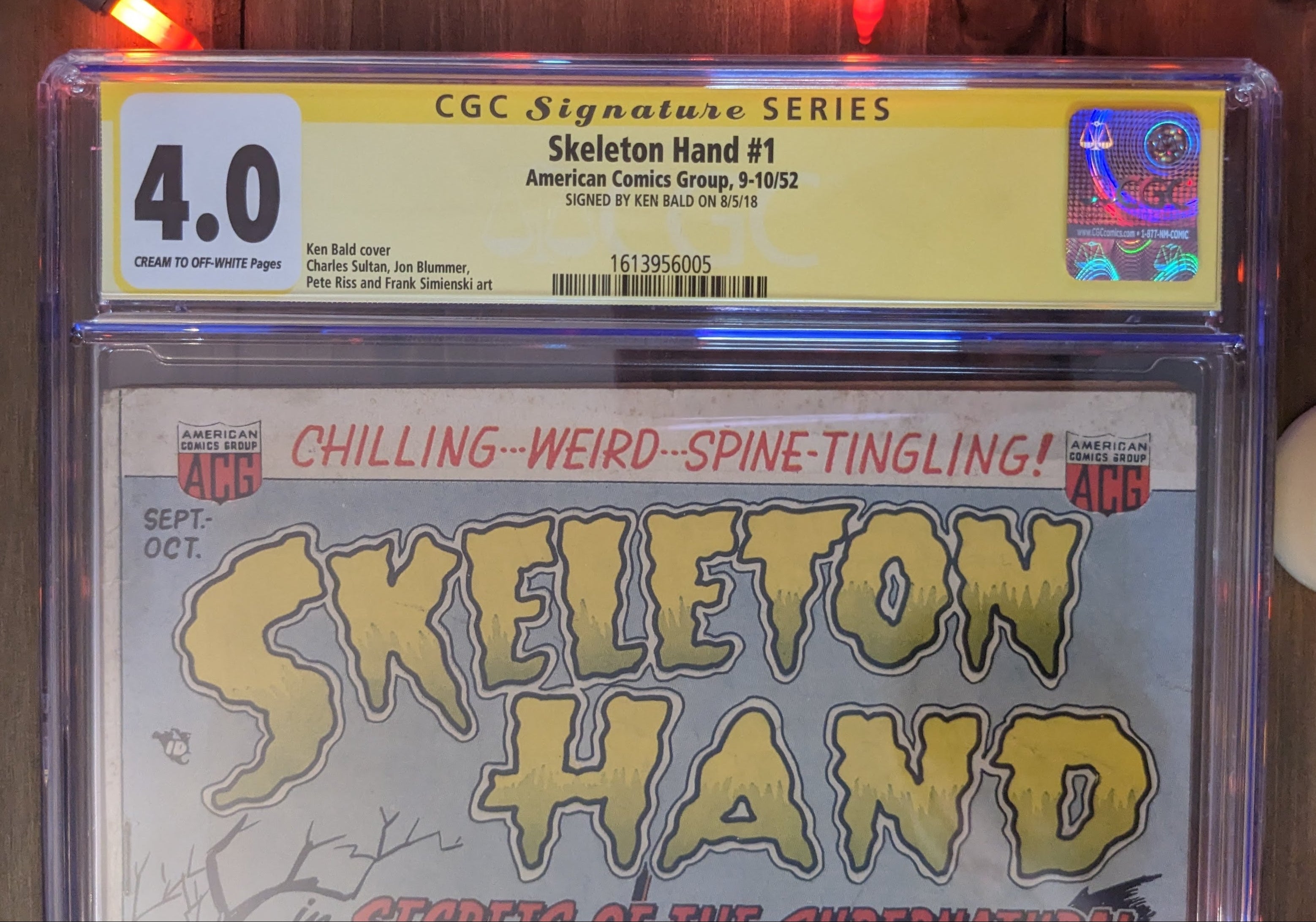 Skeleton Hand #1 (1952) | CGC Graded 4.0