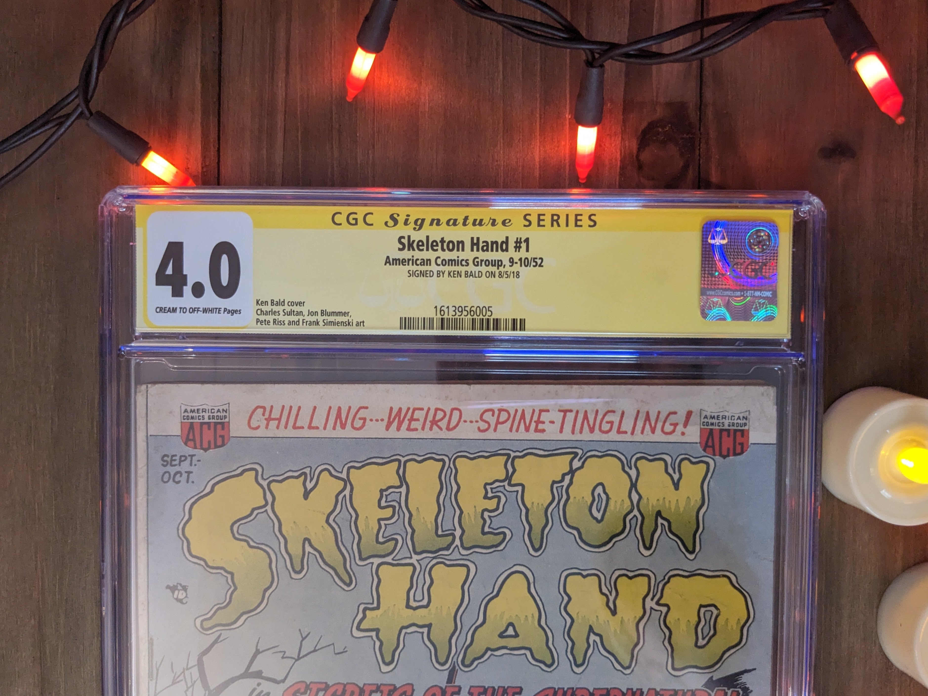 Skeleton Hand #1 (1952) | CGC Graded 4.0