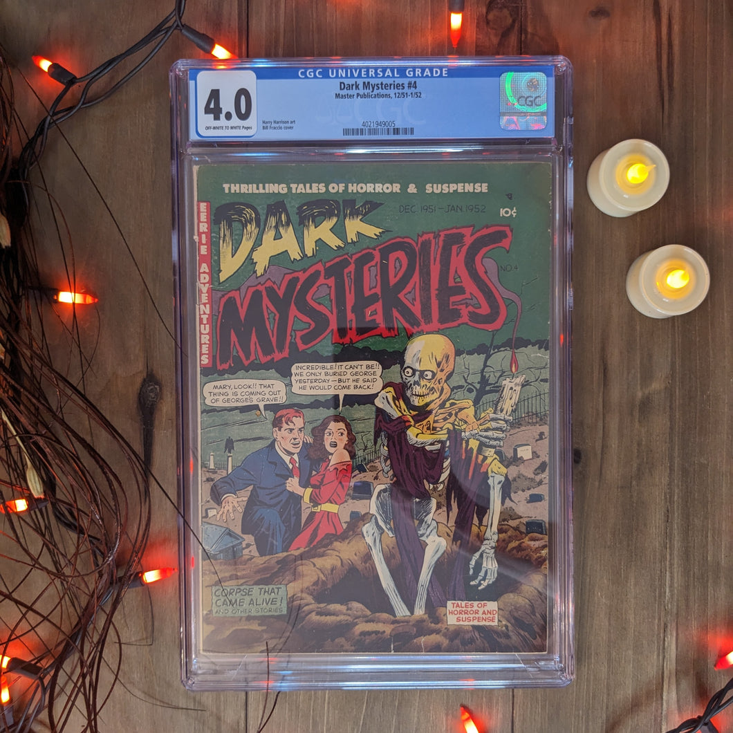 Dark Mysteries #4 (1951-52) | CGC Graded 4.0