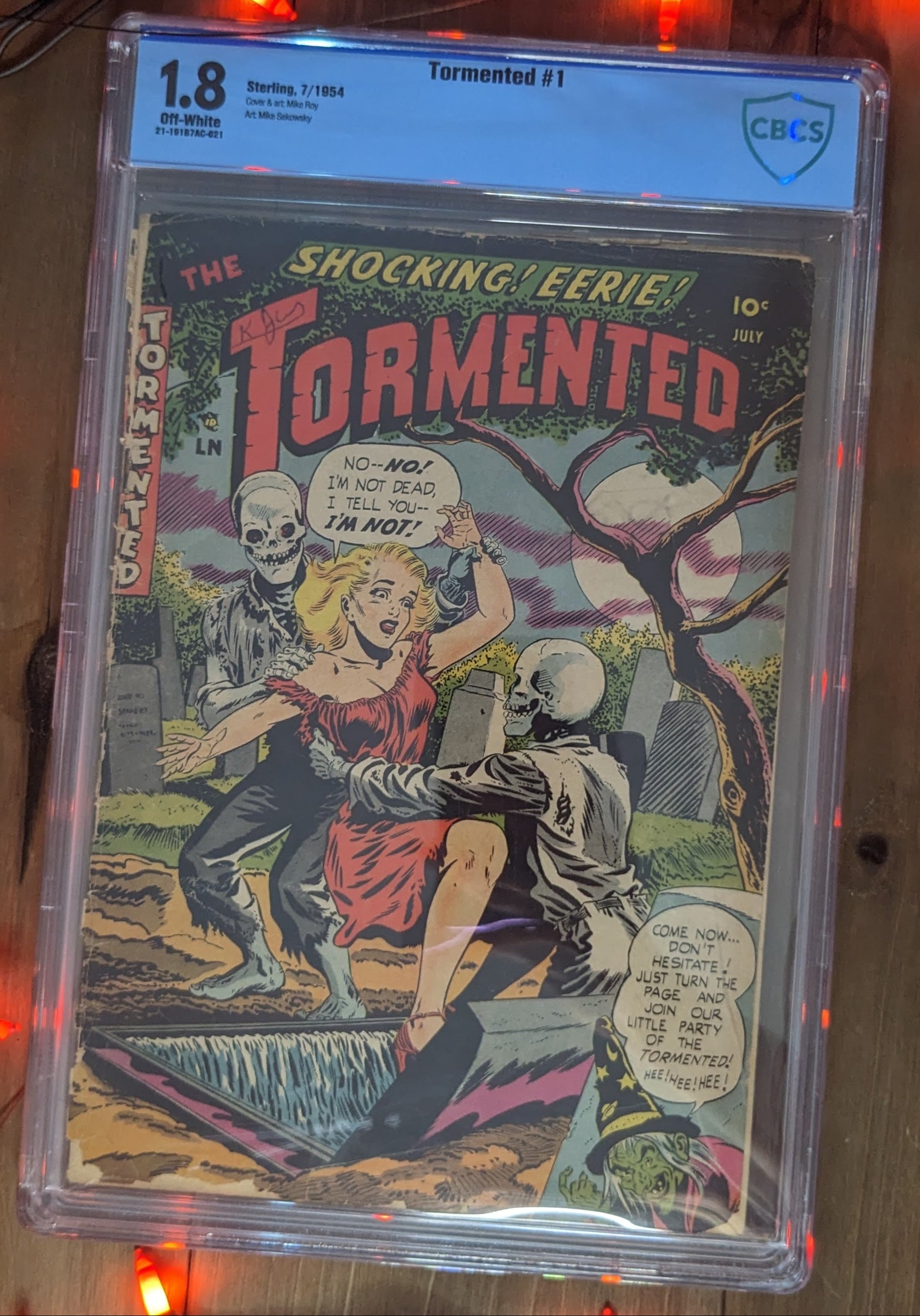 Tormented #1 (1954) | CBCS Graded 1.8