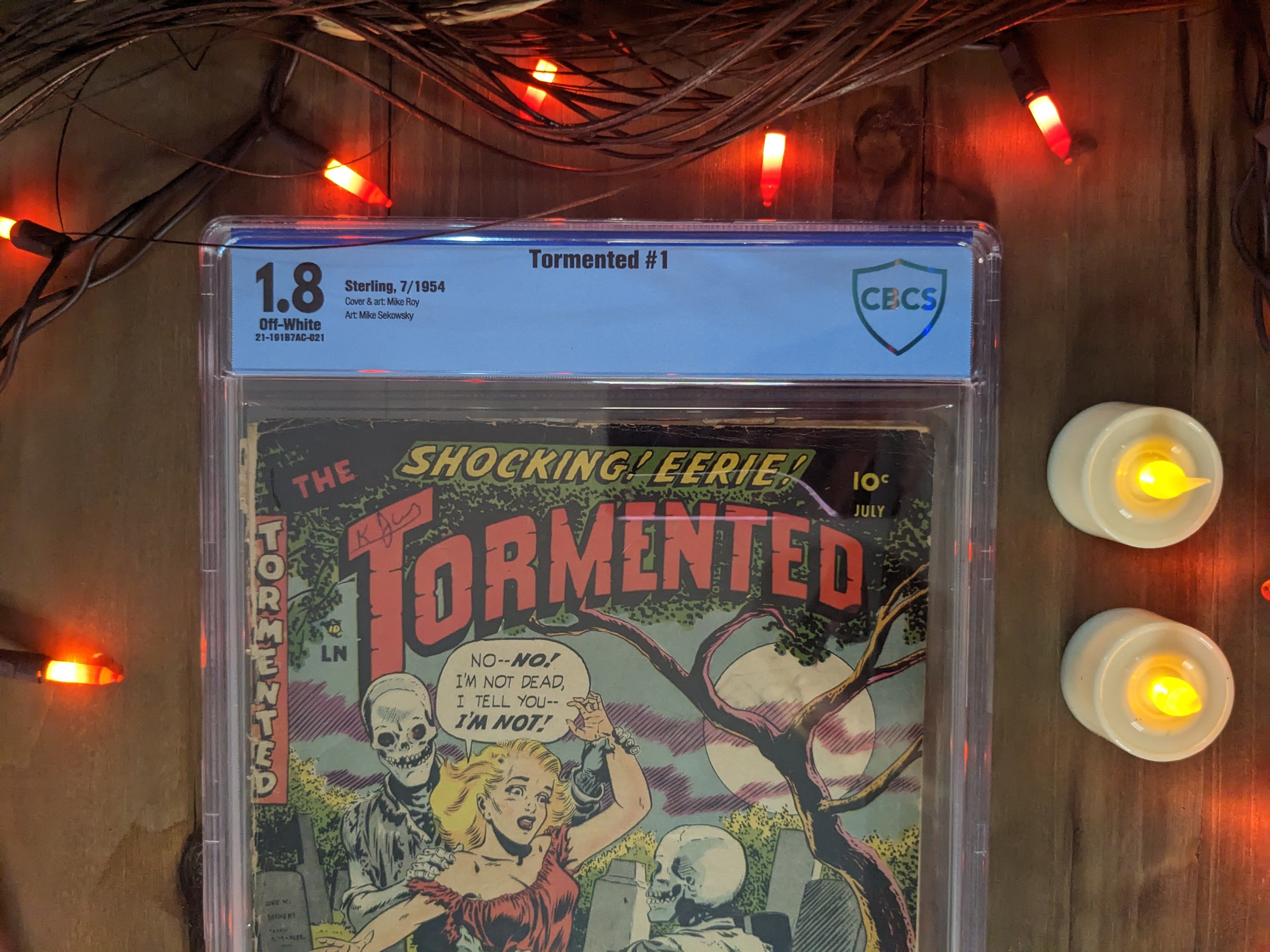 Tormented #1 (1954) | CBCS Graded 1.8
