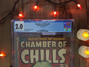 Chamber of Chills #23 (1954) | CGC Graded 2.0