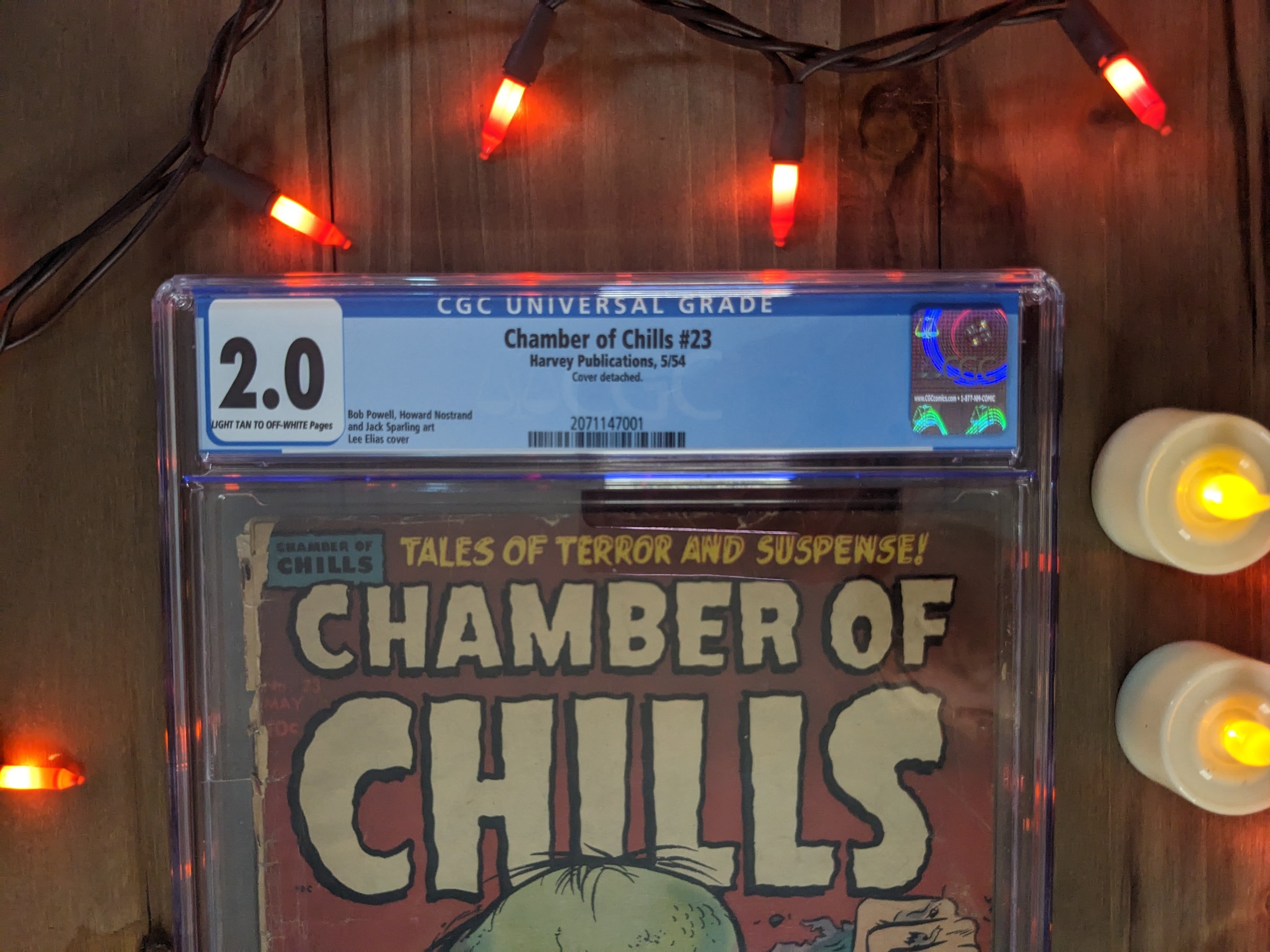 Chamber of Chills #23 (1954) | CGC Graded 2.0