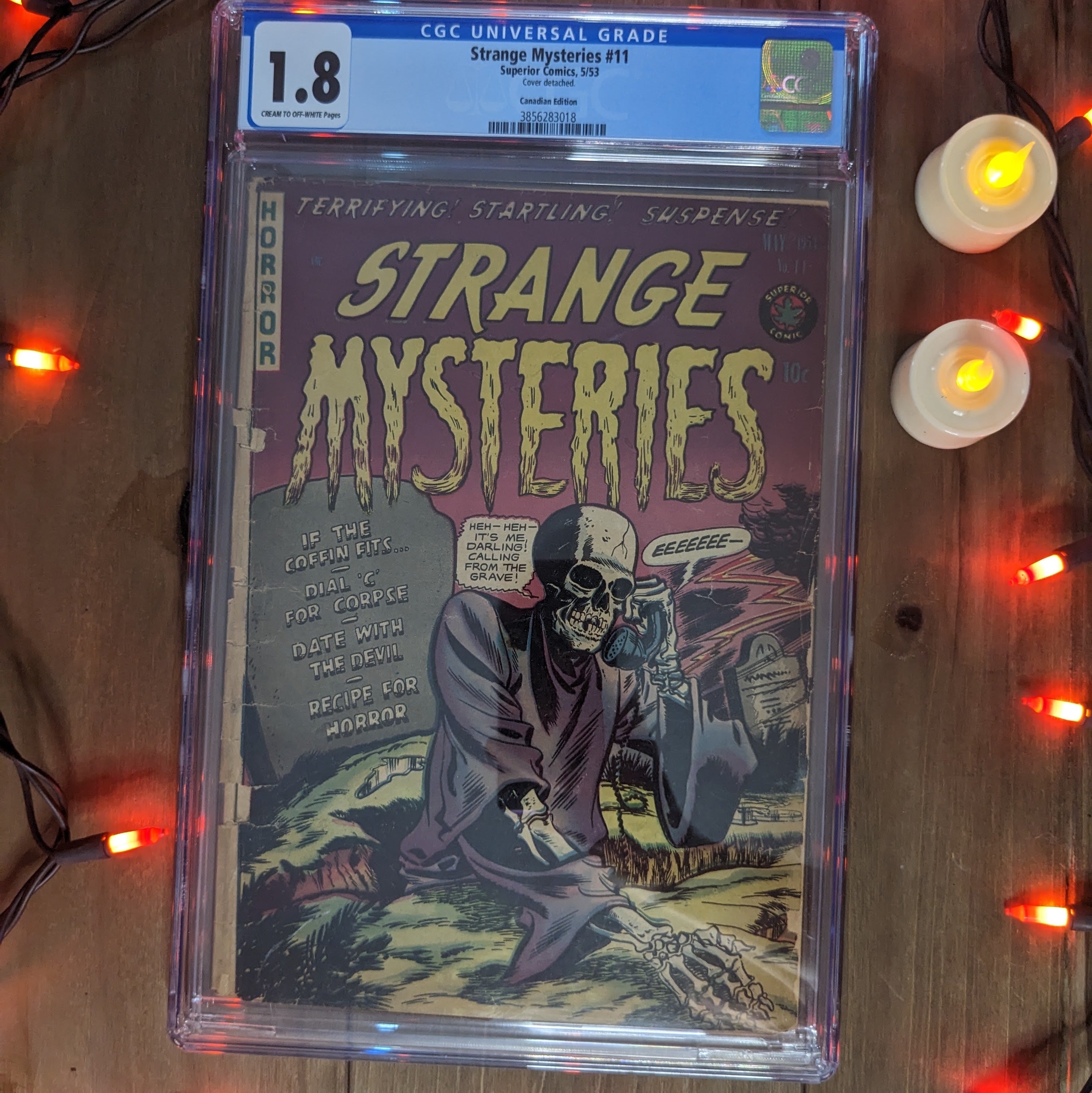 Strange Mysteries #11 (1953) | CGC Graded 1.8