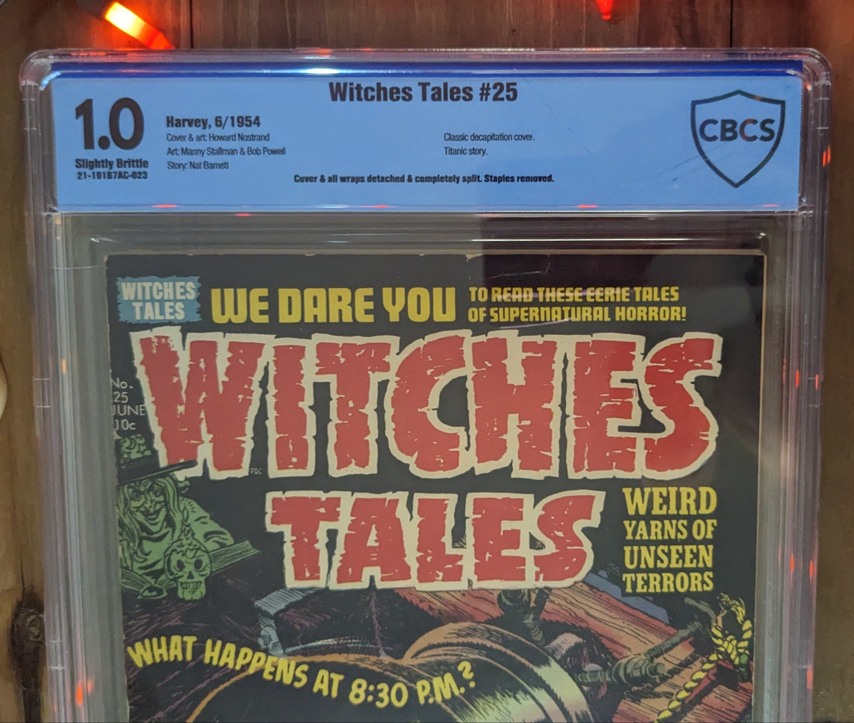 Witches Tales #25 (1954) | CBCS Graded 1.0