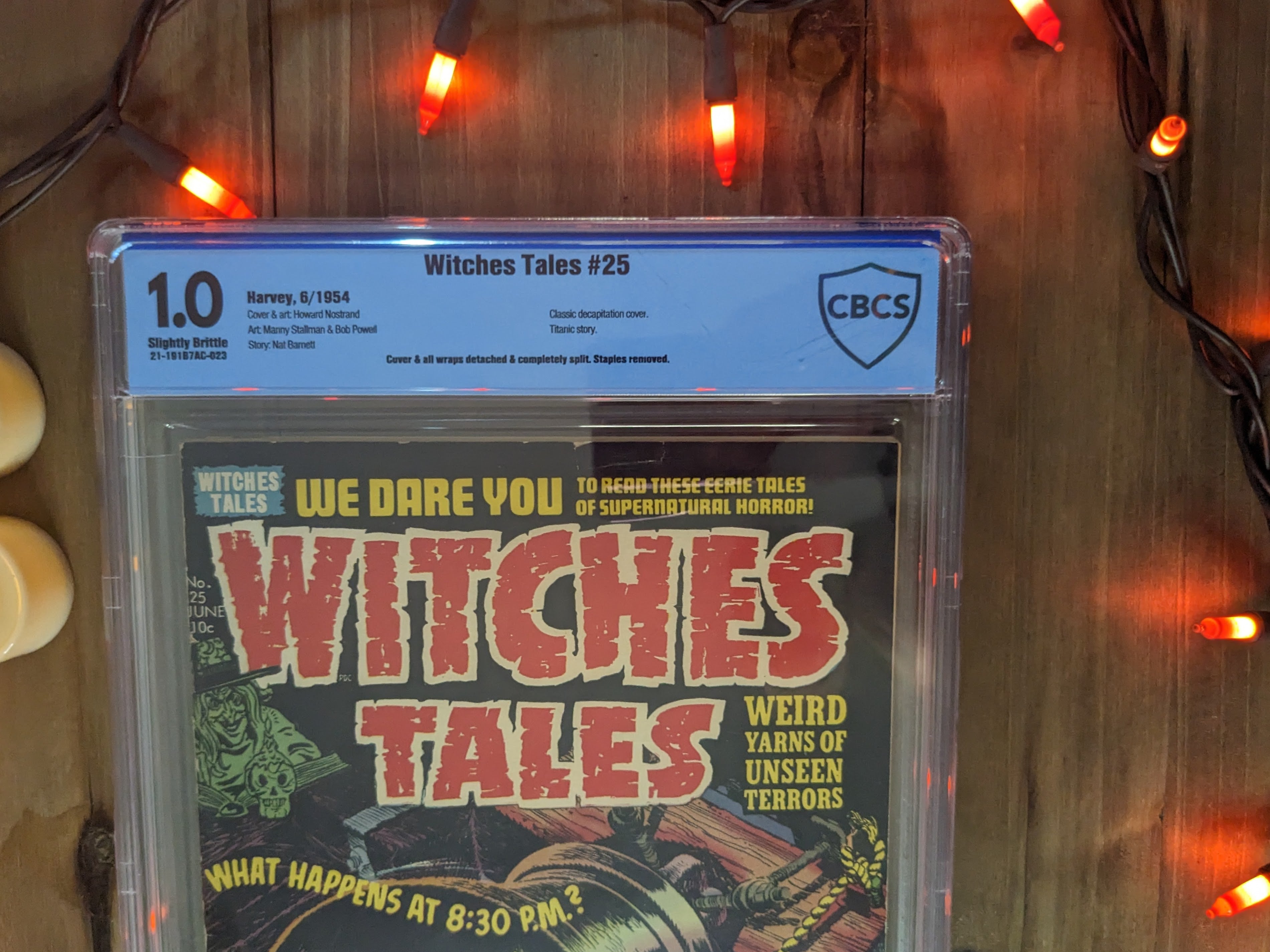 Witches Tales #25 (1954) | CBCS Graded 1.0