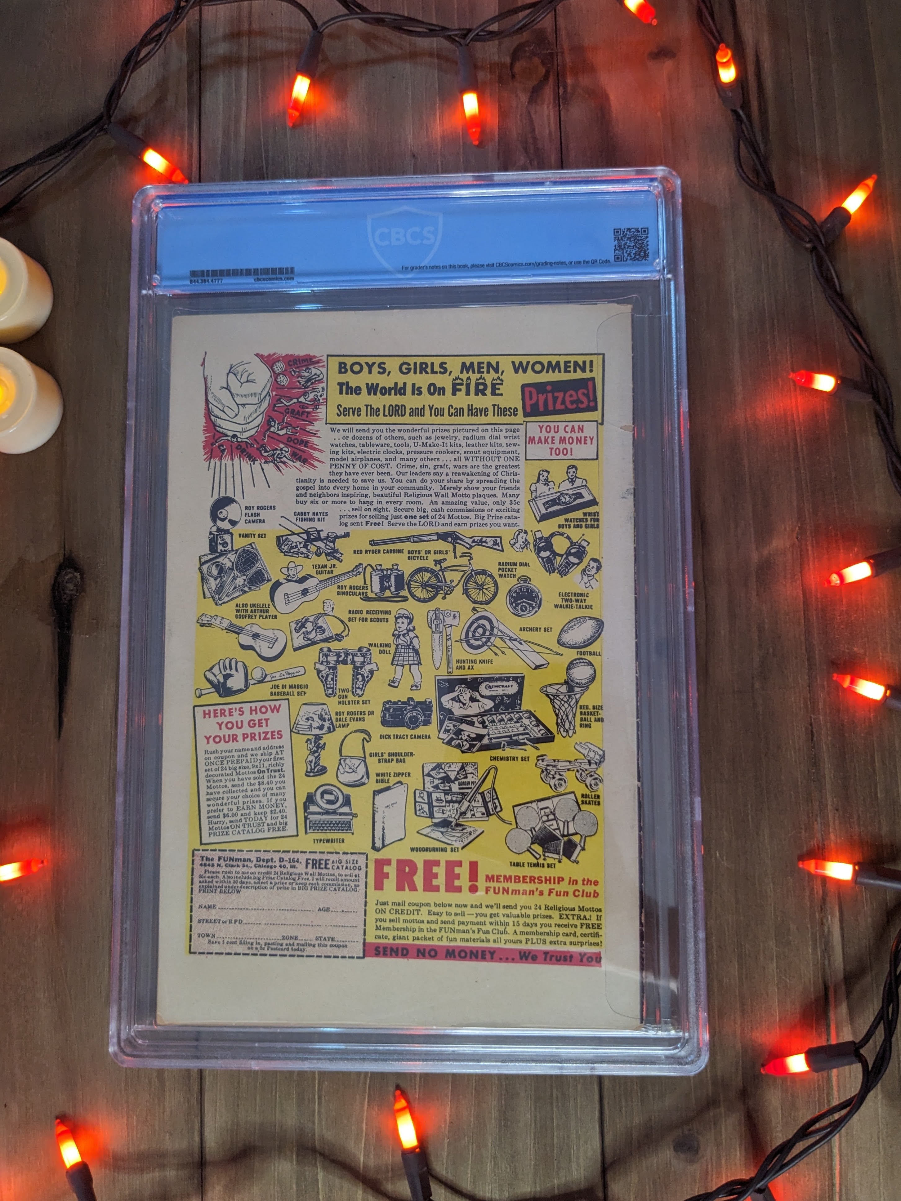 Witches Tales #25 (1954) | CBCS Graded 1.0