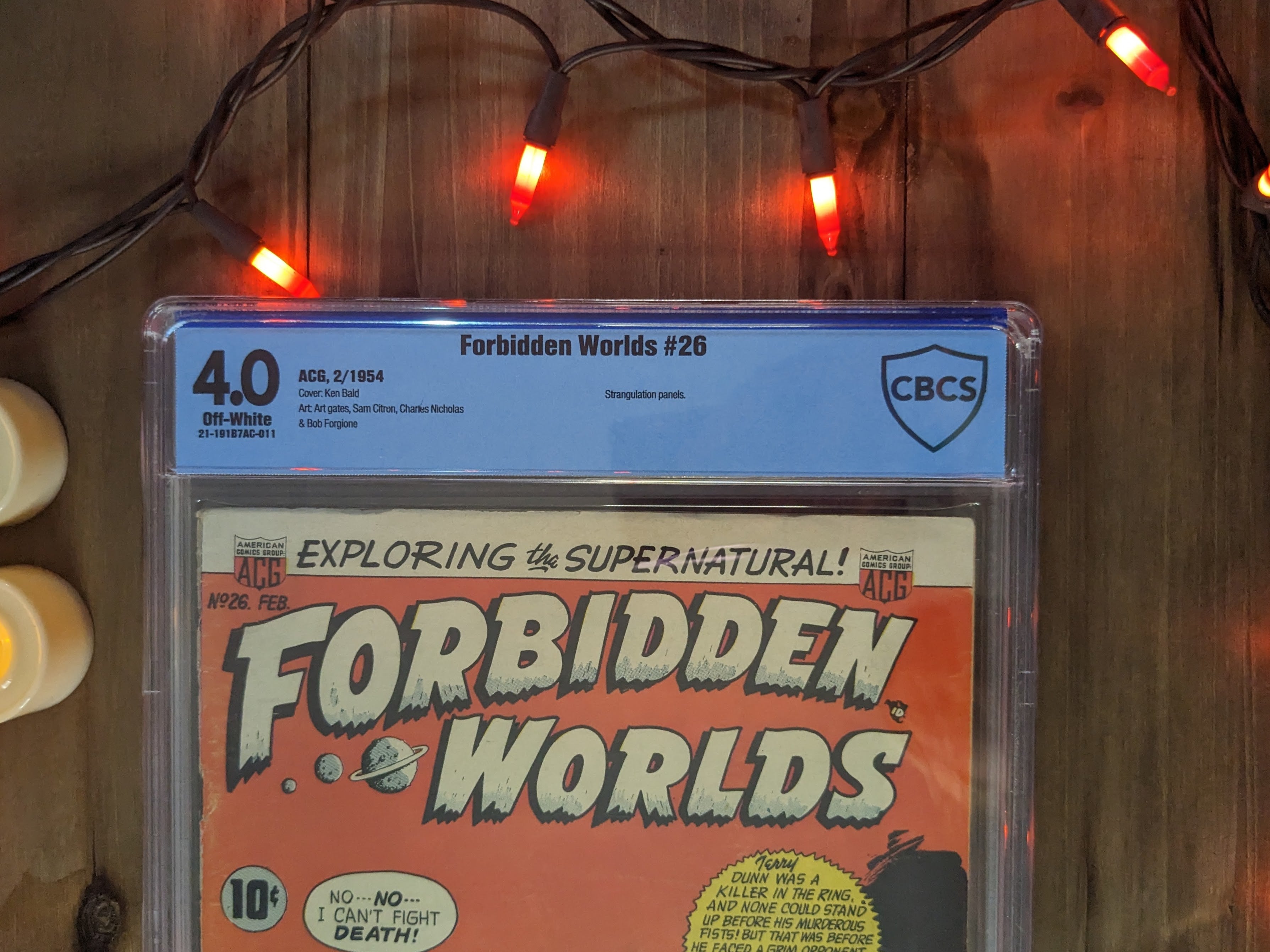 Forbidden Worlds #26 (1954) | CBCS Graded 4.0