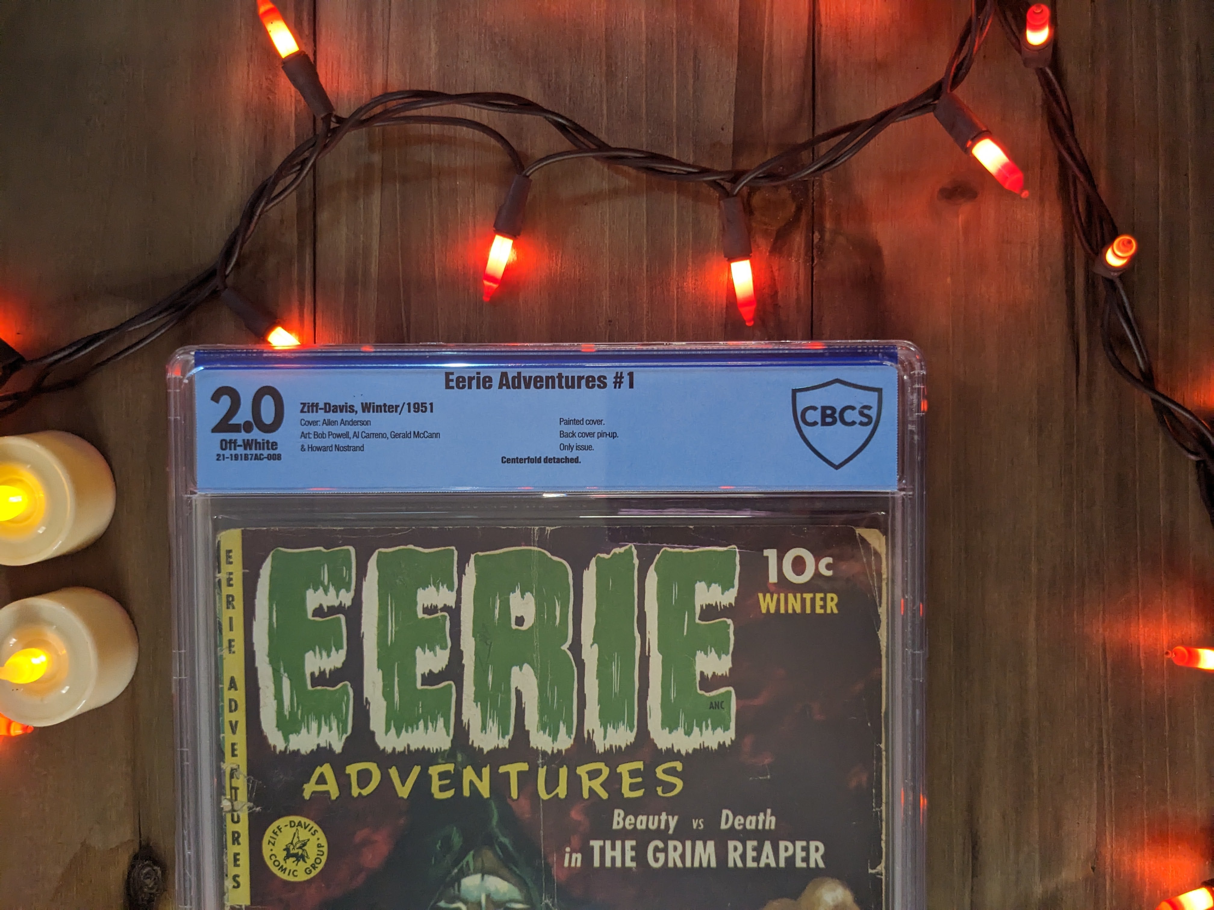 Eerie Adventures #1 (1951) | CBCS Graded 2.0