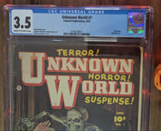 Unknown World #1 (1952) | CGC Graded 3.5