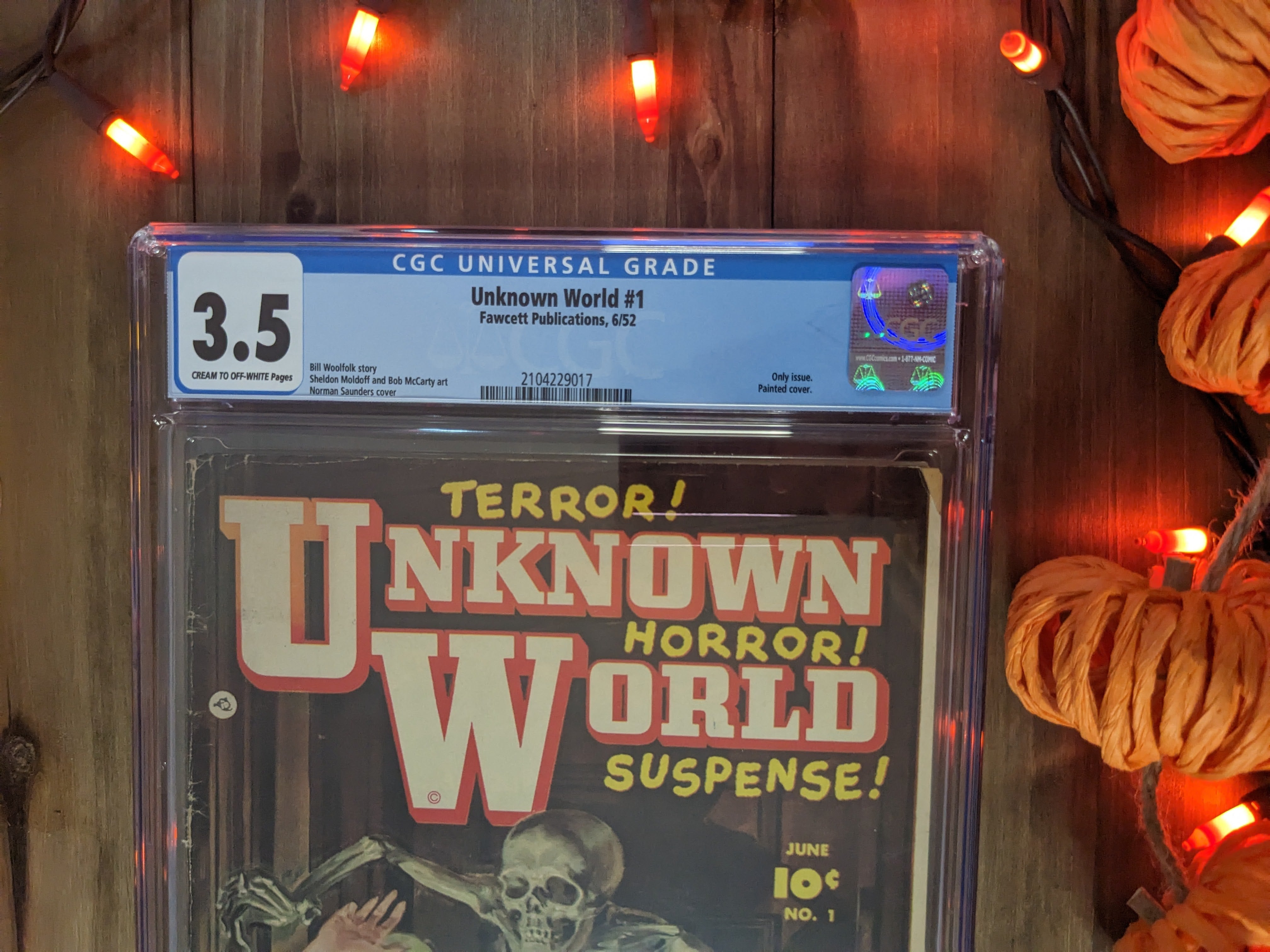 Unknown World #1 (1952) | CGC Graded 3.5