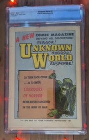 Unknown World #1 (1952) | CGC Graded 3.5